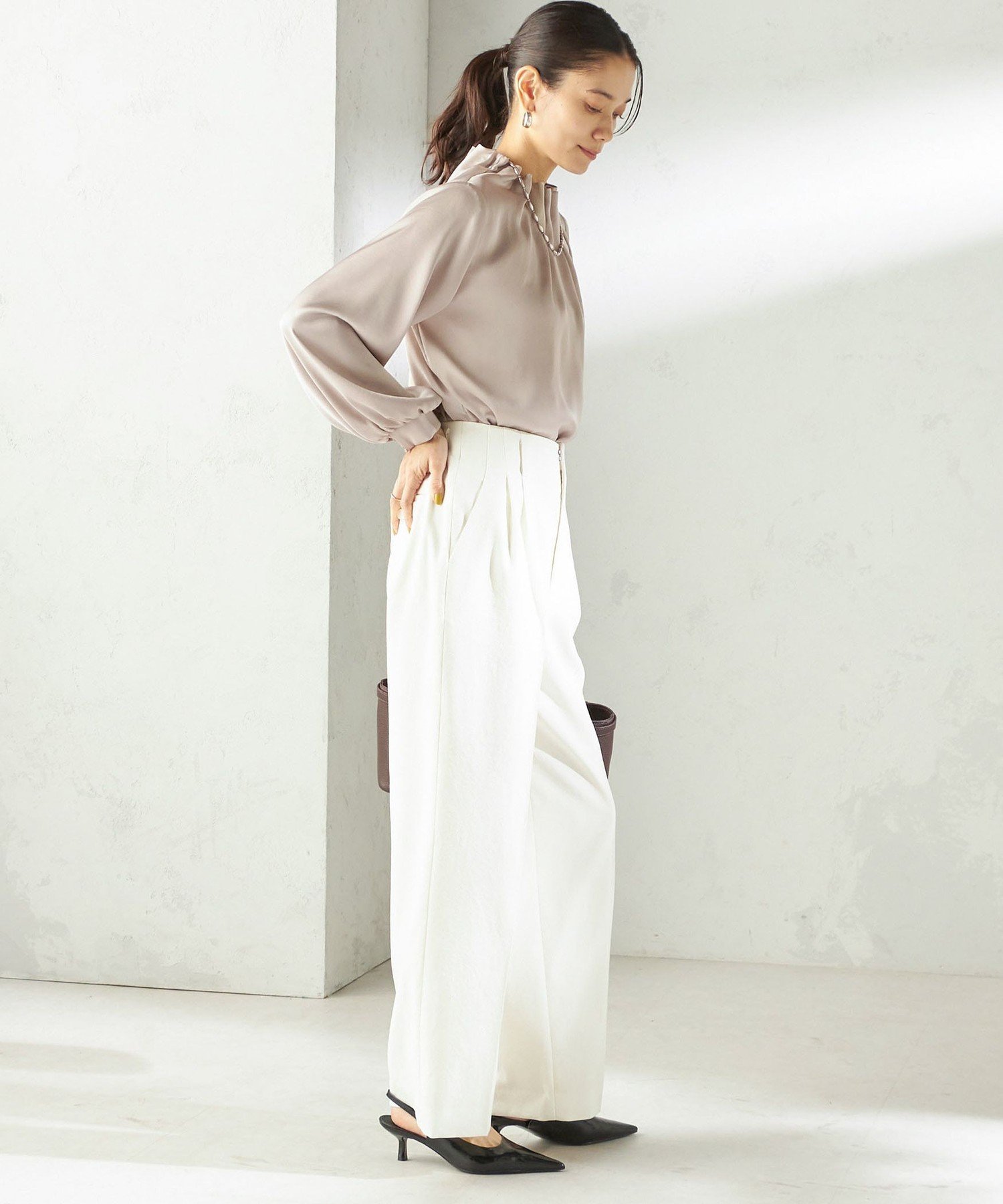 arts&science ギャザーブラウス Button front gather blouse – ARTS&SCIENCE ONLINE SELLER