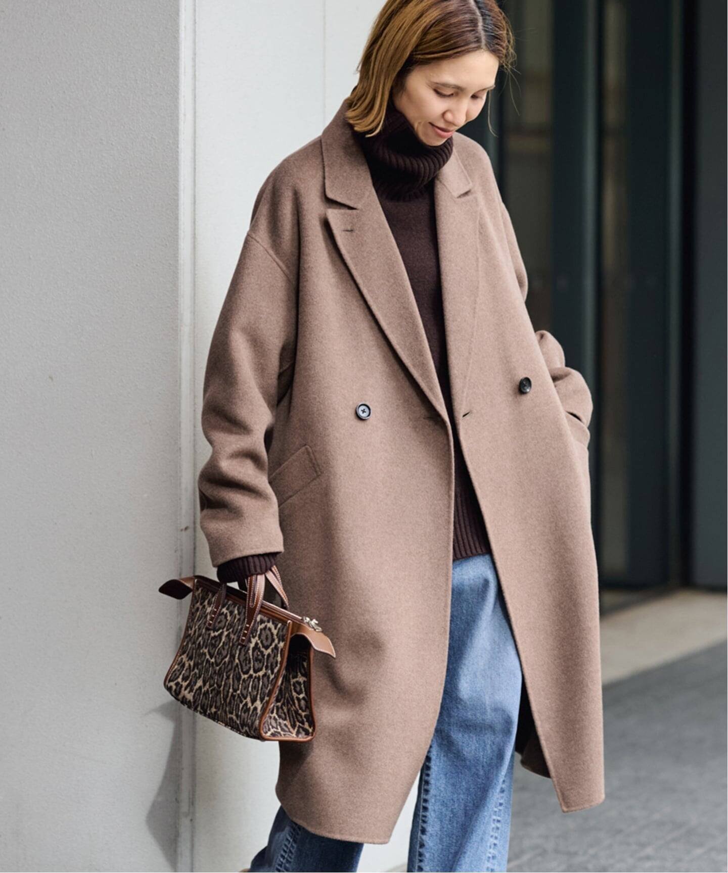 FRAMeWORK｜≪追加≫SUPER160'sダブルブレストコート 5 | Rakuten