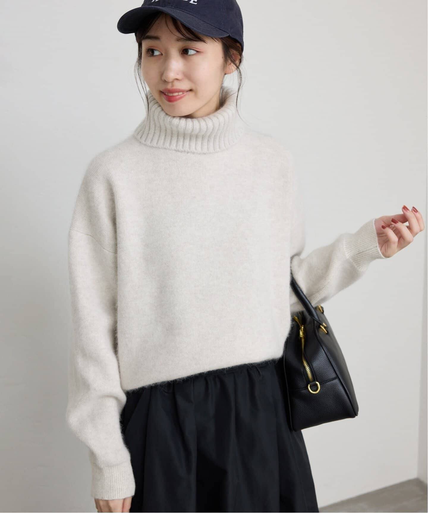 SLOBE IENA｜《追加》ウォッシャブルファーリーダブルフェイスタートル