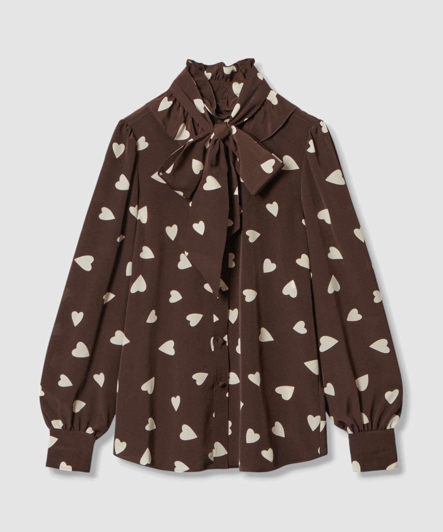 allureville｜WEB限定【LOULOU WILLOUGHBY】デシンハートプリント