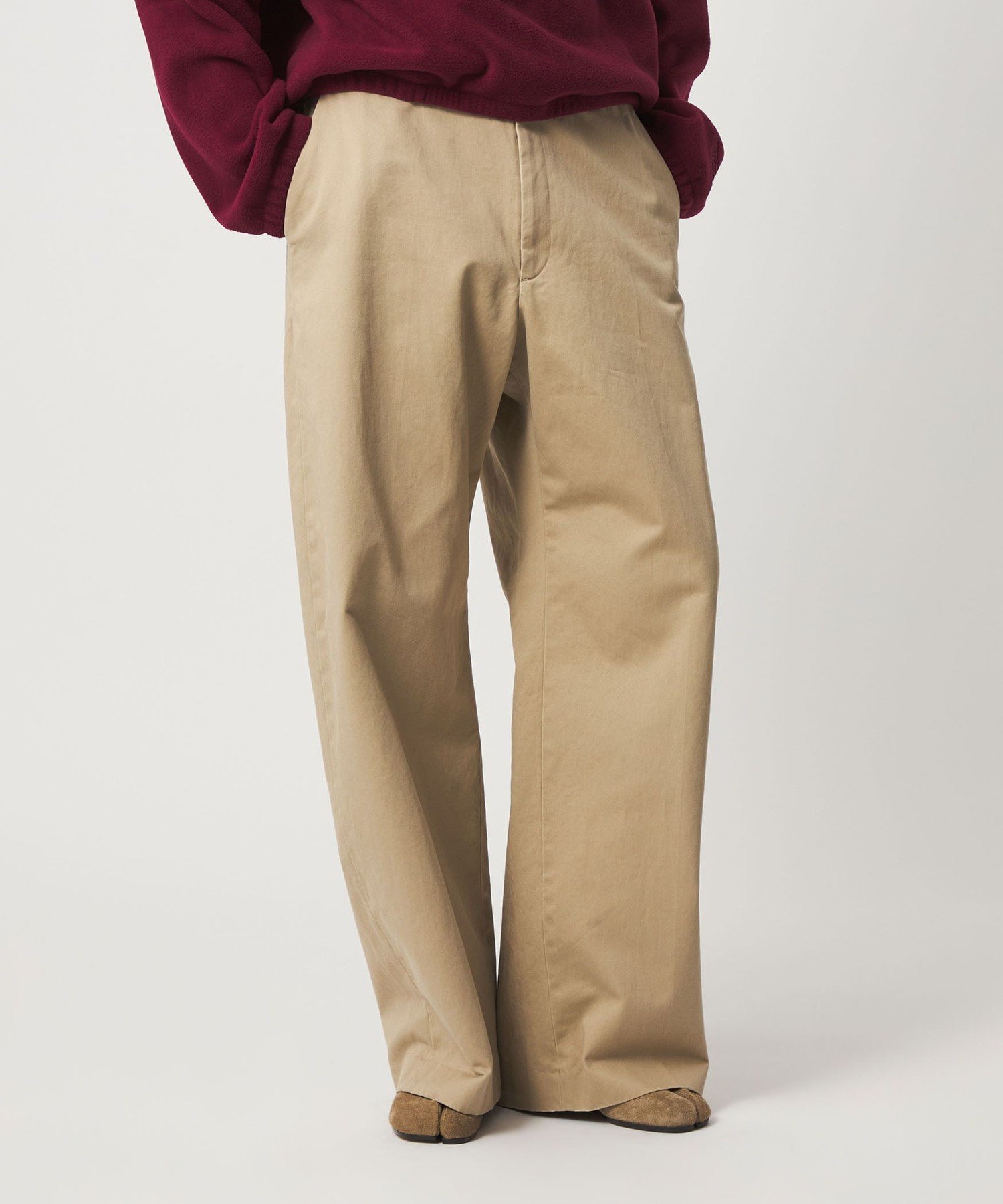 6(ROKU)コットン チノパンツ　マーベルパンツ　34 6（ロク）の「＜6(ROKU)＞コットン チノ パンツ（チノパンツ）」 - WEAR