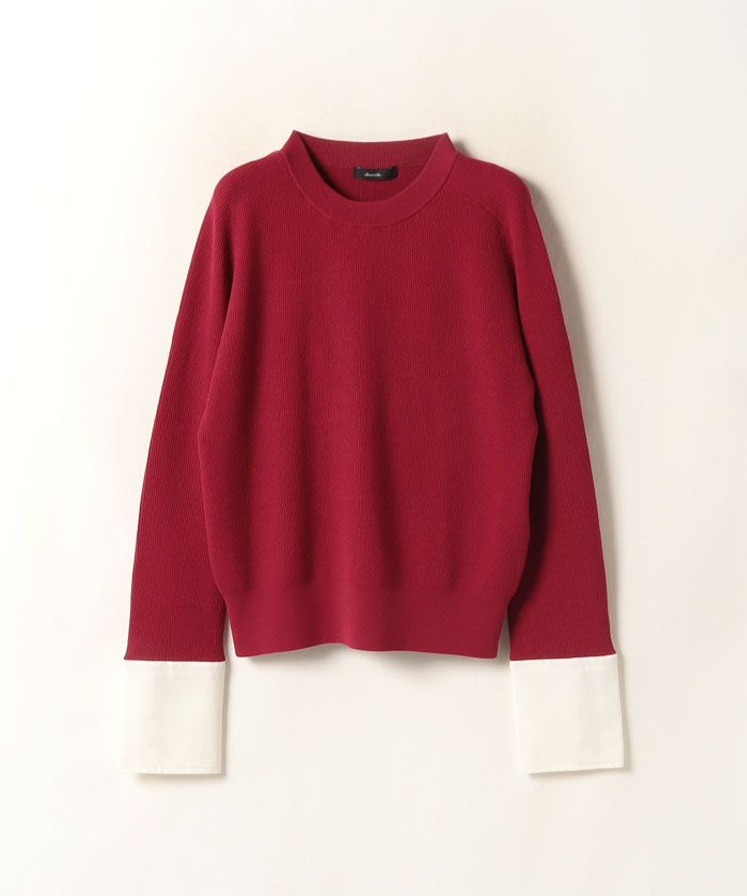 allureville｜シャツカフスコンビプルオーバー | Rakuten Fashion(楽天
