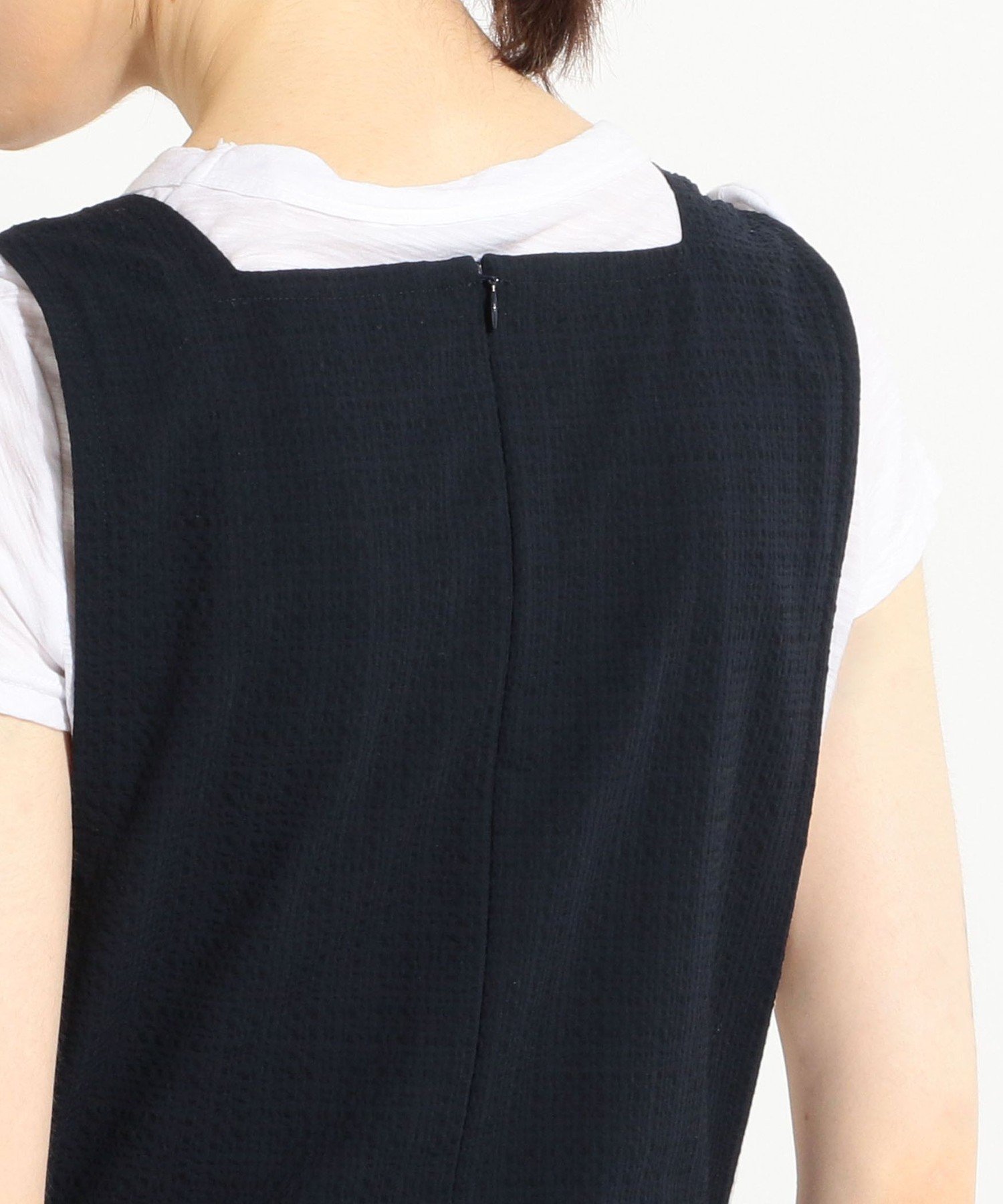 TOMORROWLAND｜シアサッカー カバードサロペット | Rakuten Fashion