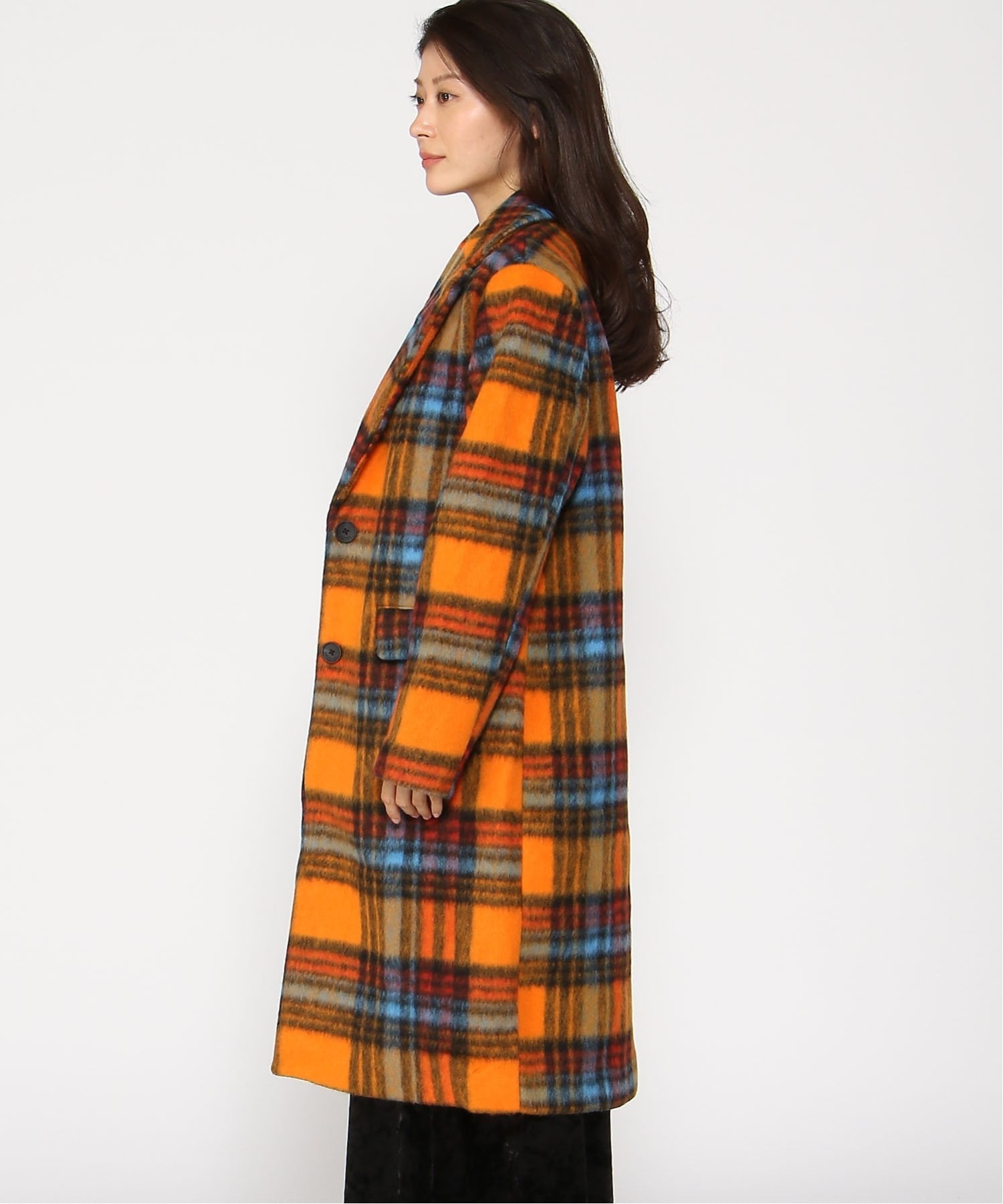 Desigual｜NAPOLES マドラスチェック オーバーコート | Rakuten