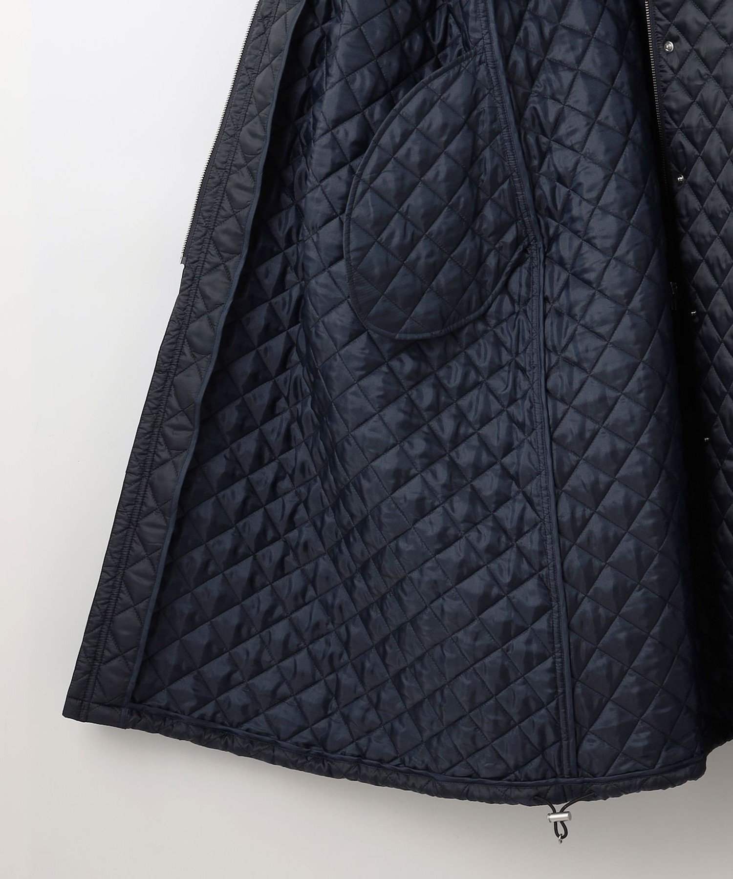 美品⭐︎亀恭子さんコラボ⭐︎オンワード#Newansキルティングロングコート0サイズ 美品⭐︎亀恭子さんコラボ⭐︎オンワード#Newansキルティングロング