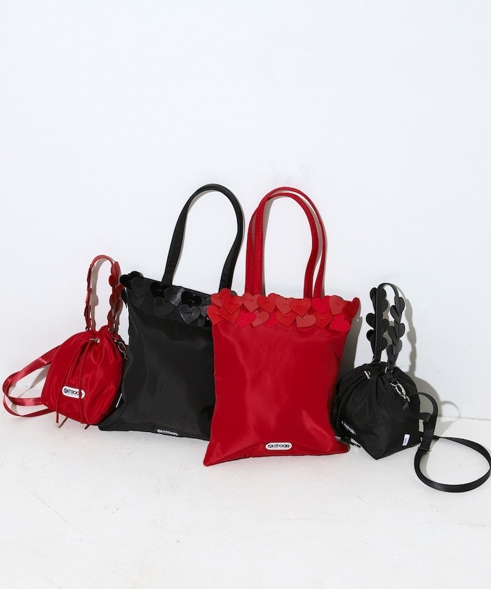FREAK'S STORE｜x BASICKS HEART HANDLE BAG / 2WAY 巾着ショルダー