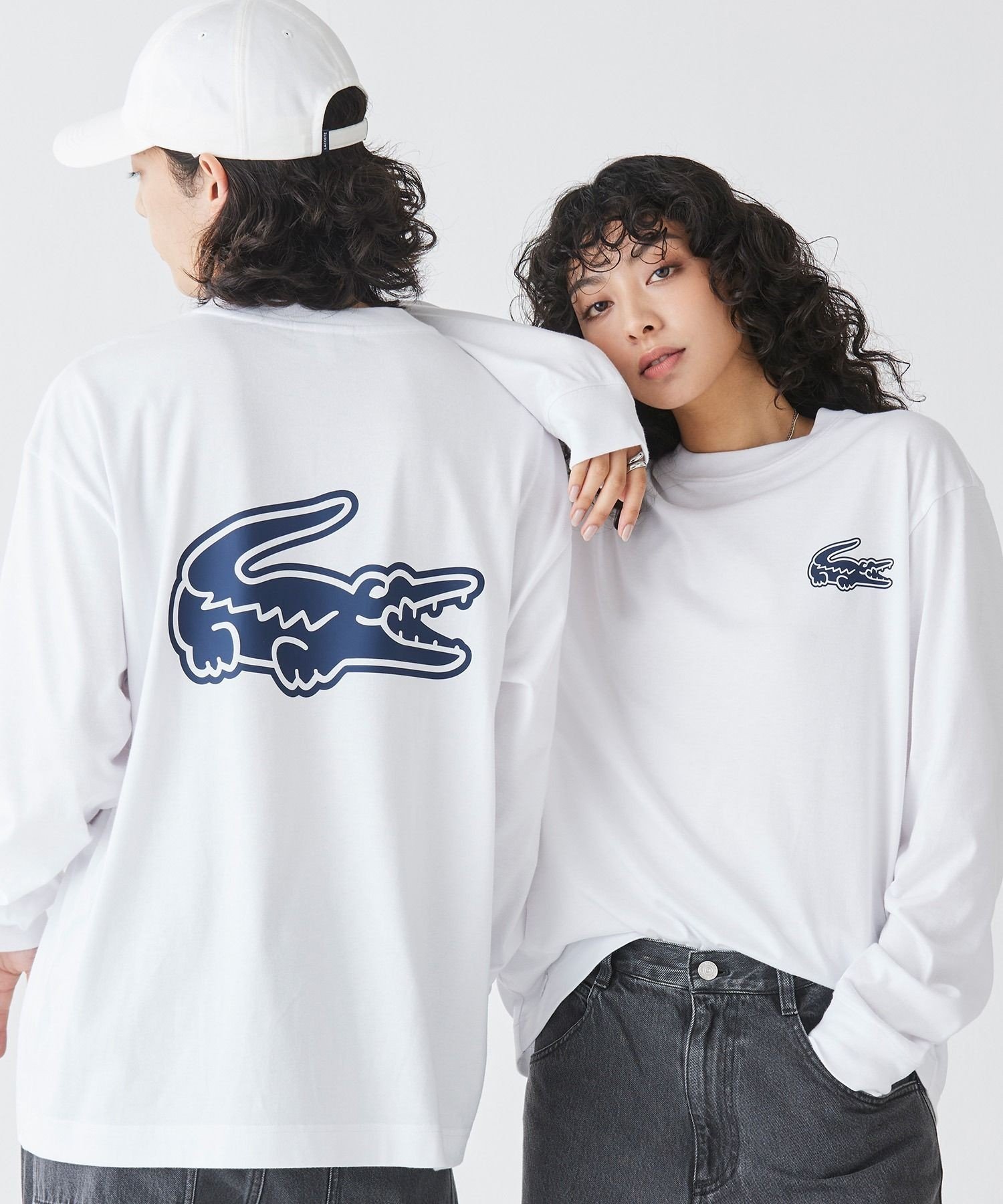 LACOSTE｜【オンライン限定】LACOSTE オーバーサイズ バックプリント