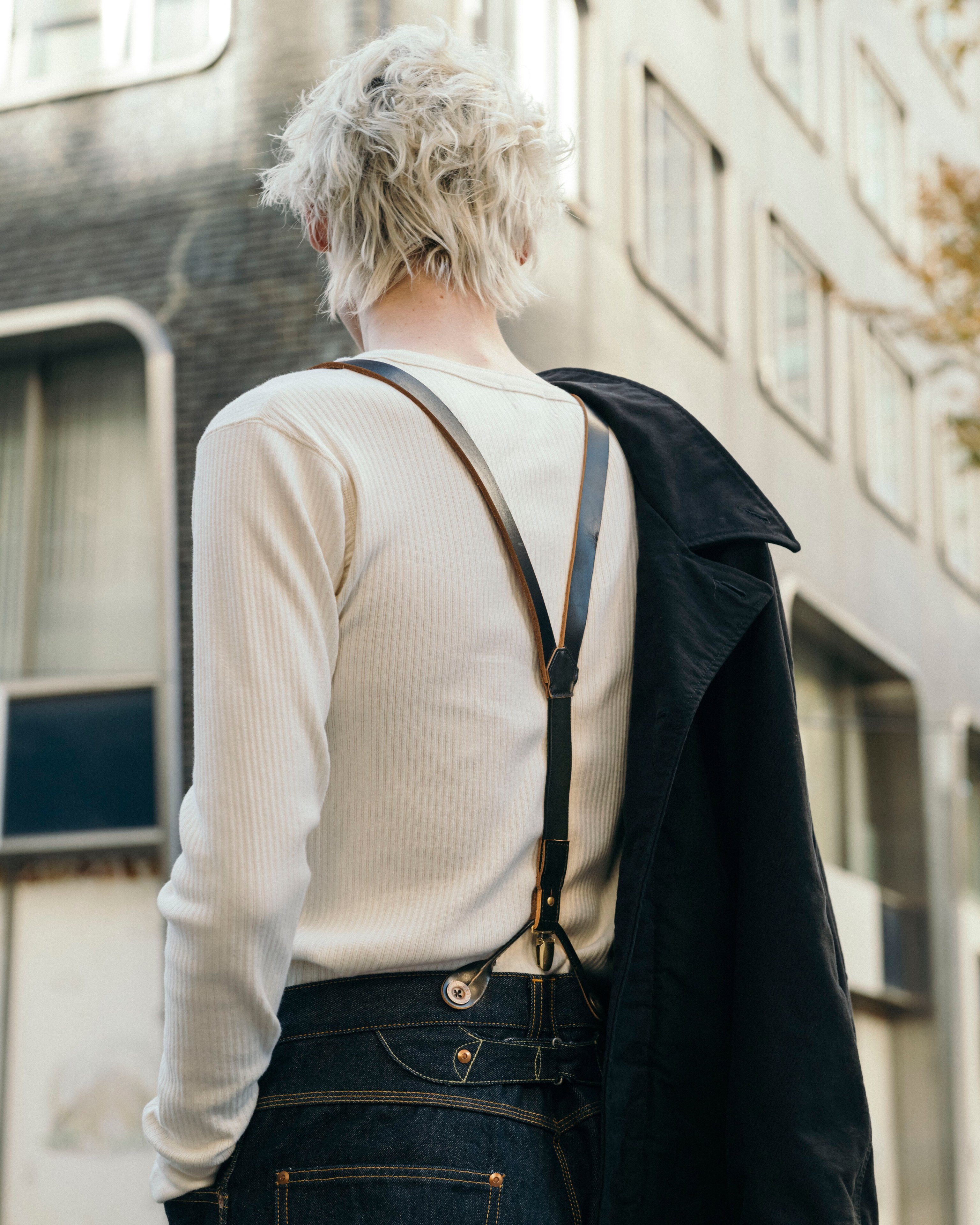 Schott｜LEATHER SUSPENDER/レザーサスペンダー | Rakuten Fashion