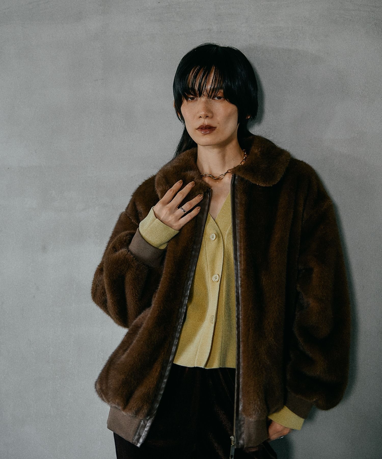 LEPSIM｜ミンク風ファーブルゾン | Rakuten Fashion(楽天ファッション