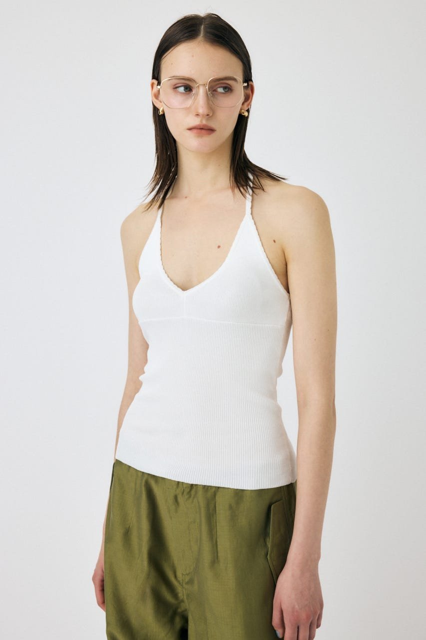 moussy｜HALTER KNIT キャミ | Rakuten Fashion(楽天ファッション／旧
