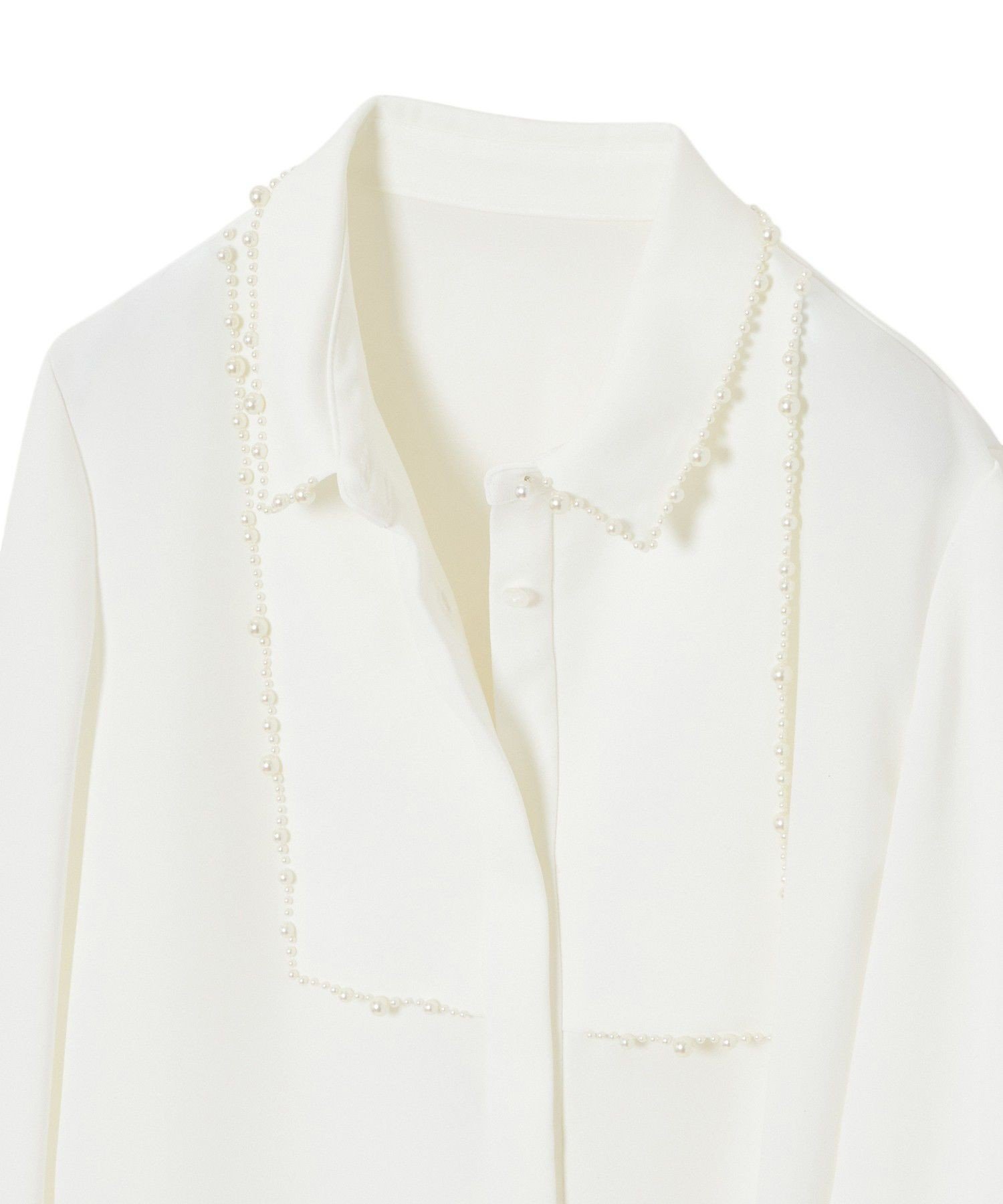 ANAYI｜ダブルクロスパール ブラウス | Rakuten Fashion(楽天