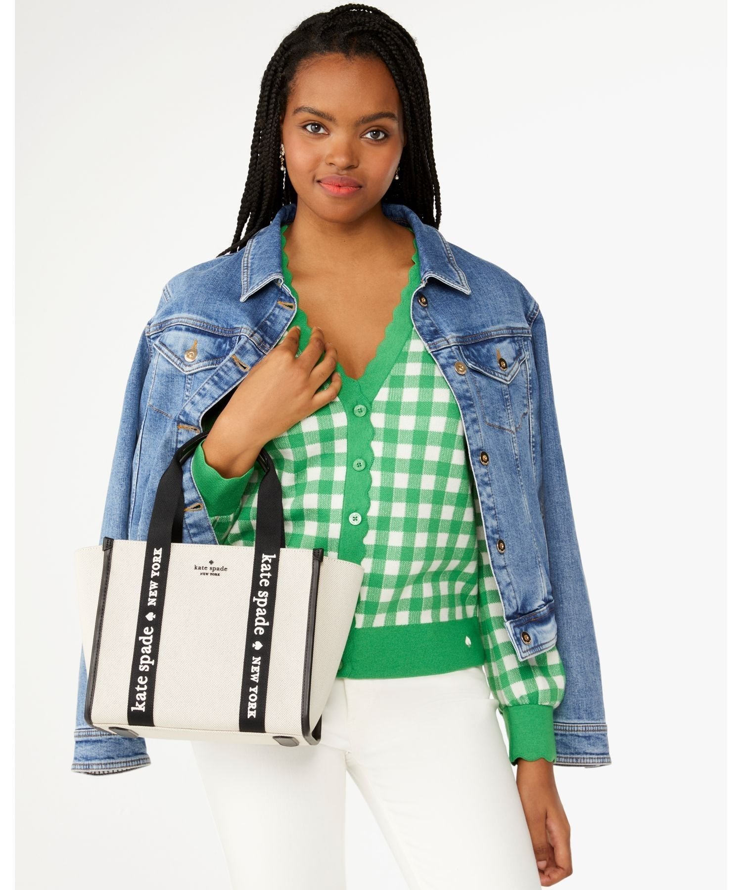 kate spade new york｜キップ キャンバス スモールトート | Rakuten