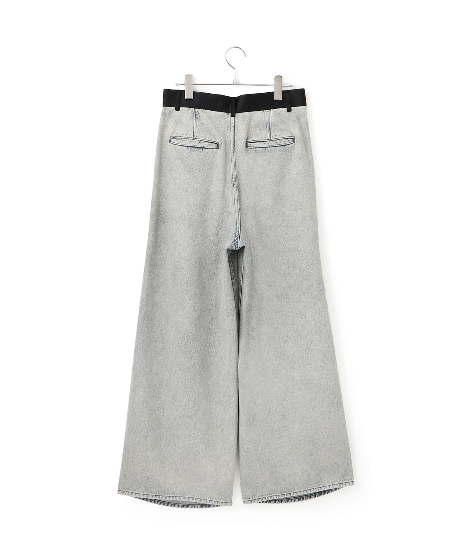 ADAM ET ROPE'｜【EMOELLE】ドレスデニムパンツ | Rakuten Fashion