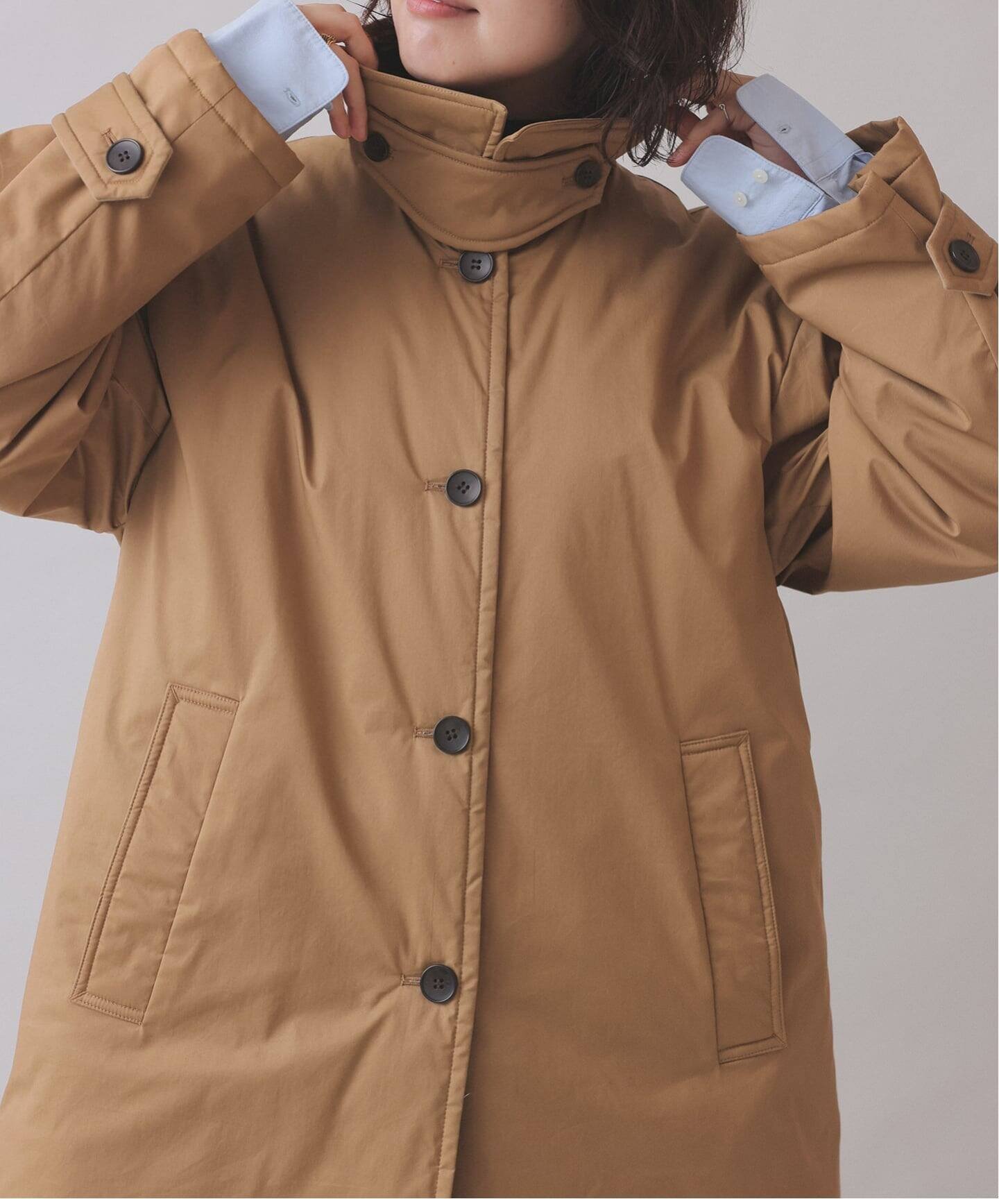 SLOBE IENA｜撥水中綿ステンカラーコート | Rakuten Fashion(楽天