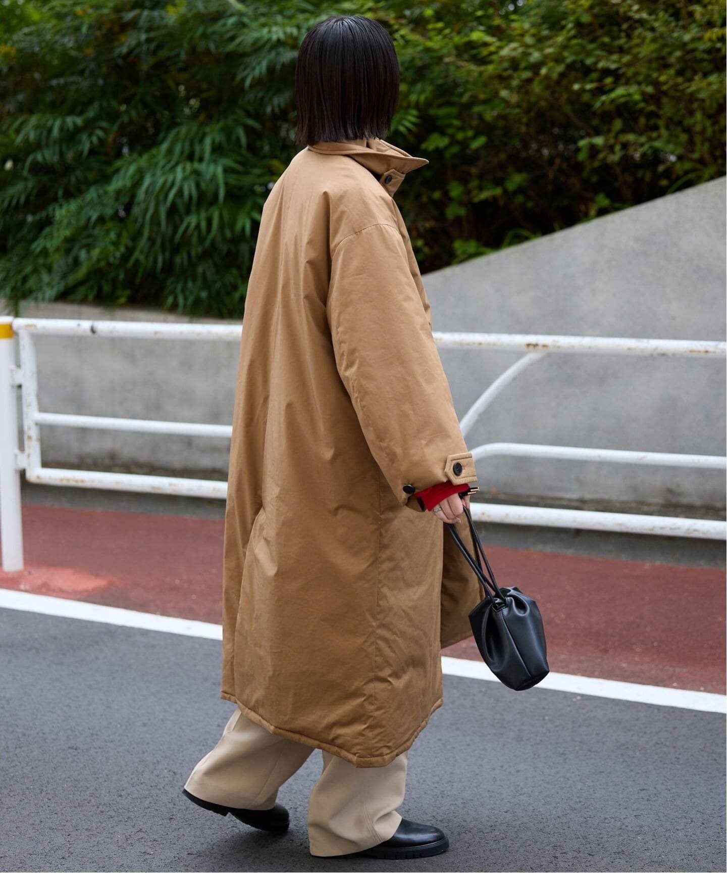 SLOBE IENA｜撥水中綿ステンカラーコート | Rakuten Fashion(楽天