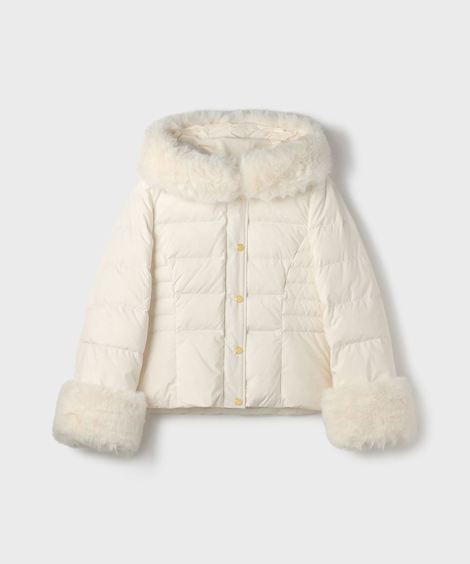 GRACE CONTINENTAL｜エコファーショートダウンジャケット | Rakuten