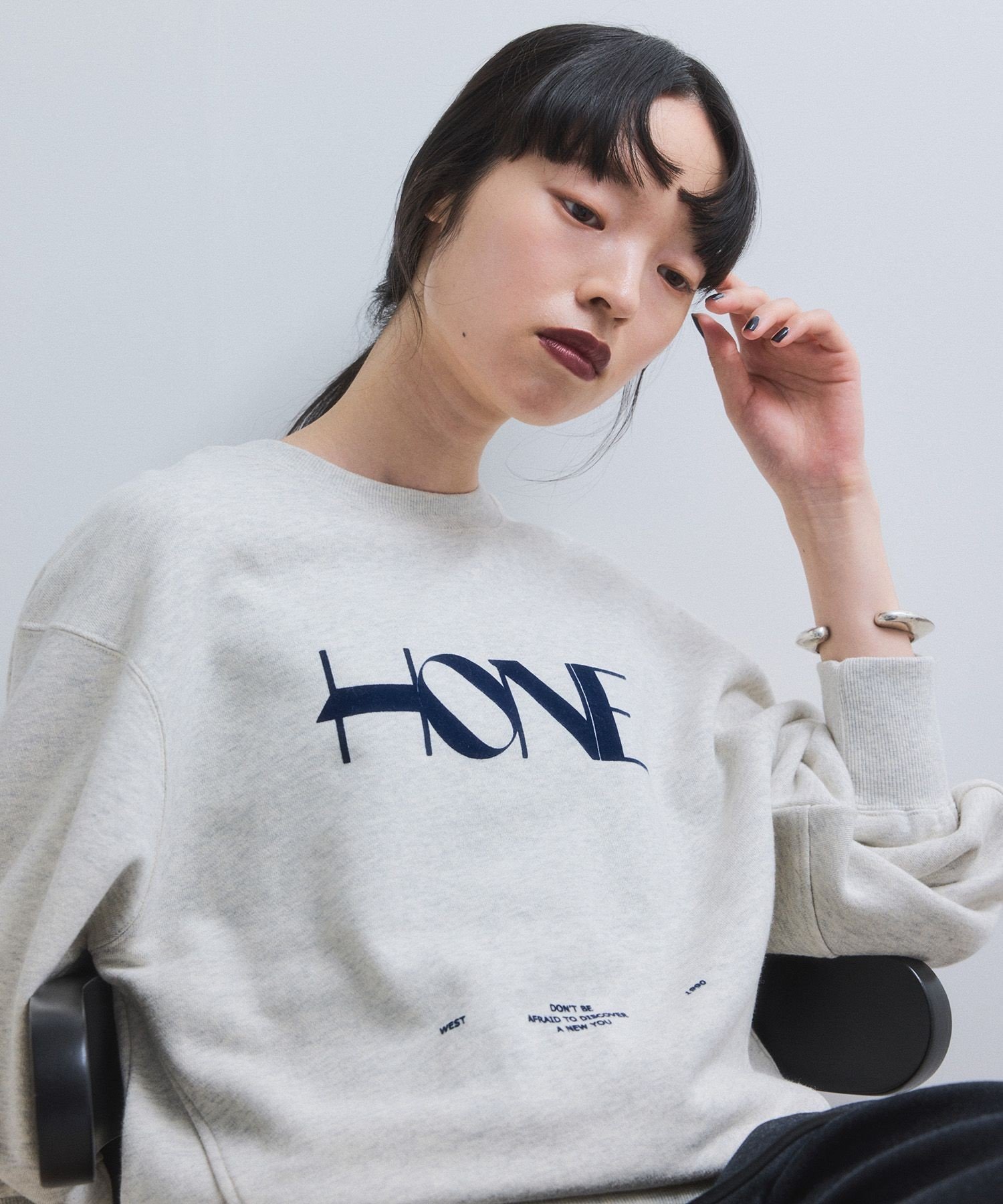 ADAM ET ROPE'｜【WEB限定】フロッキーロゴスウェット | Rakuten