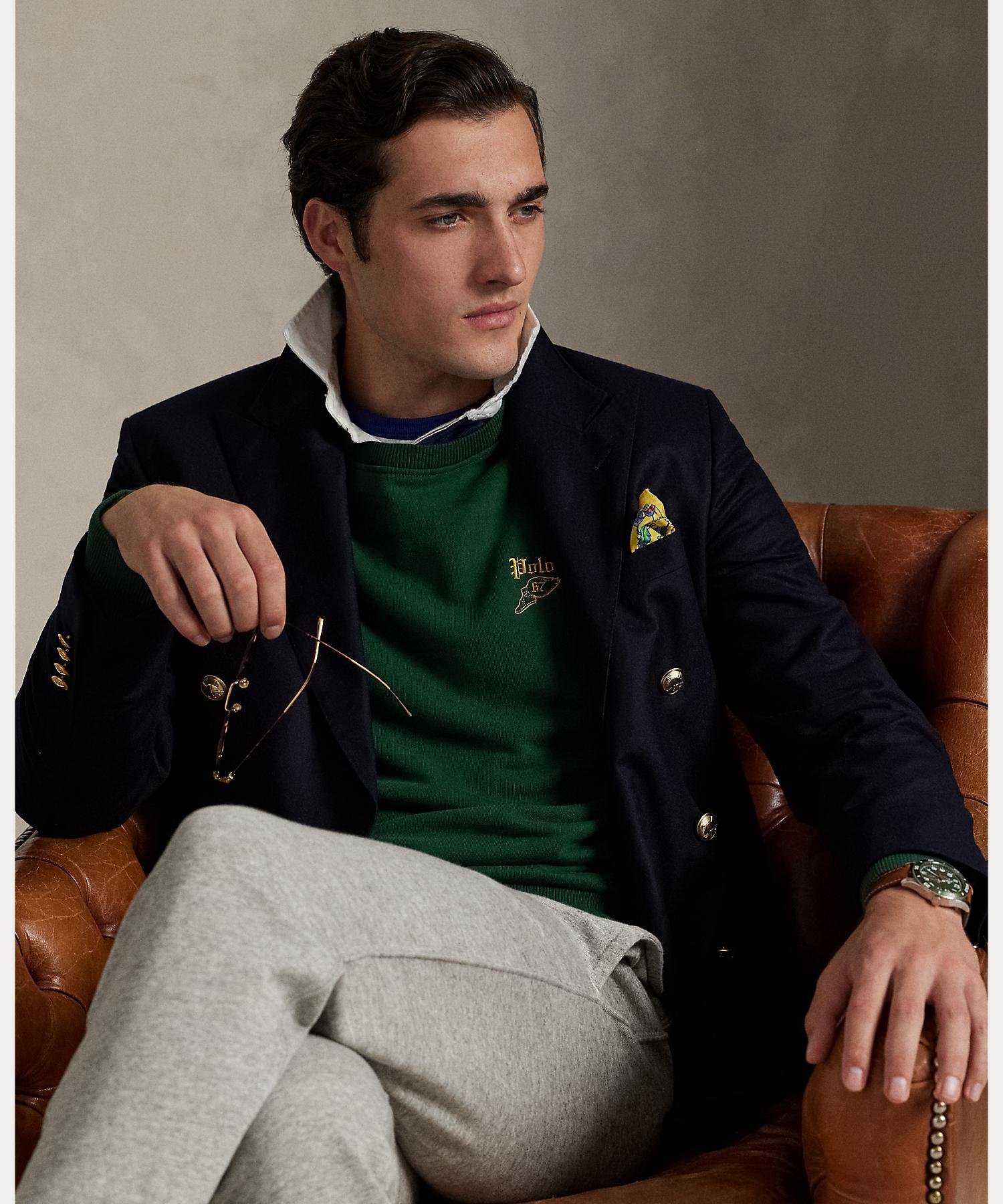 RALPH LAUREN｜ロゴ ループバック フリース スウェットシャツ