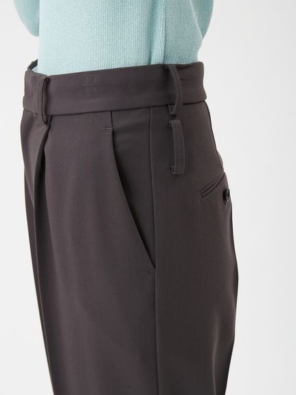 Mila Owen｜【セットアップ対応】ワンタックストレートスーツパンツ