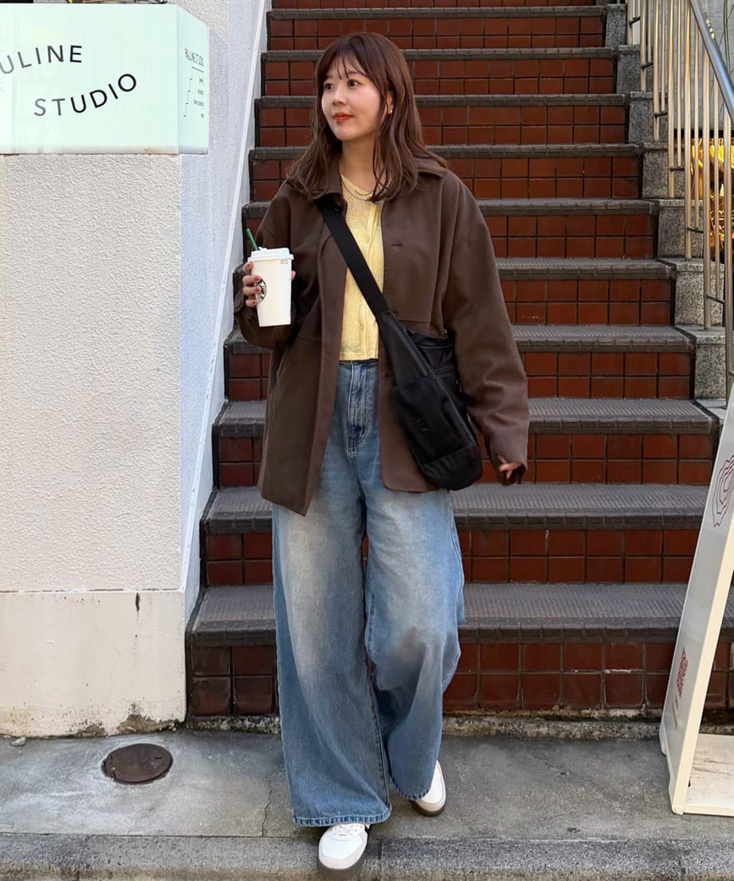 Discoat｜【新色追加!/ユニセックス】フェイクスエードショートコート