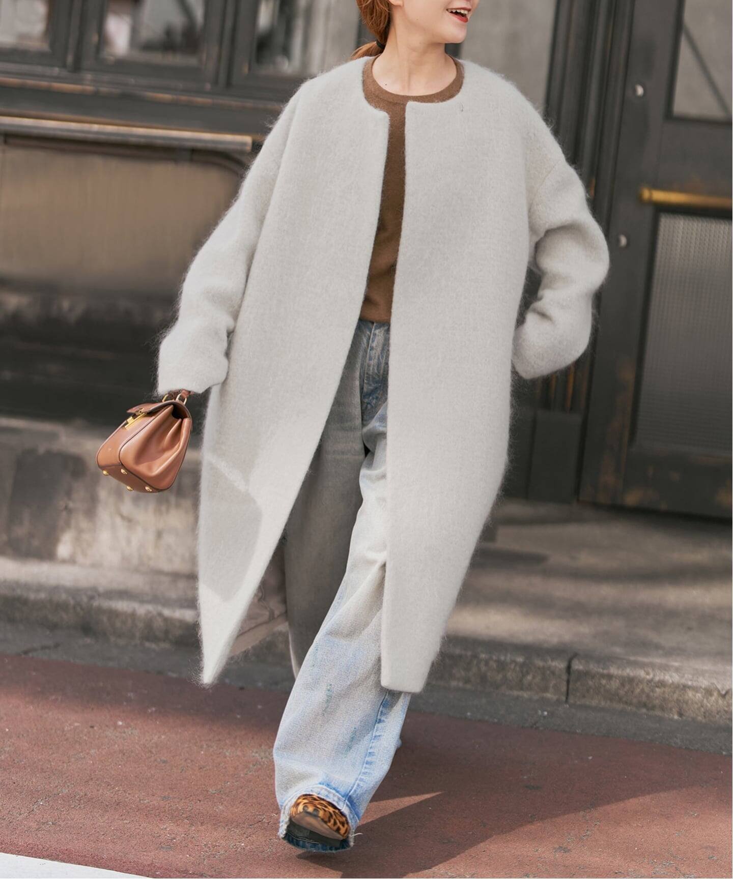 Spick & Span｜シャギーコクーンコート | Rakuten Fashion(楽天