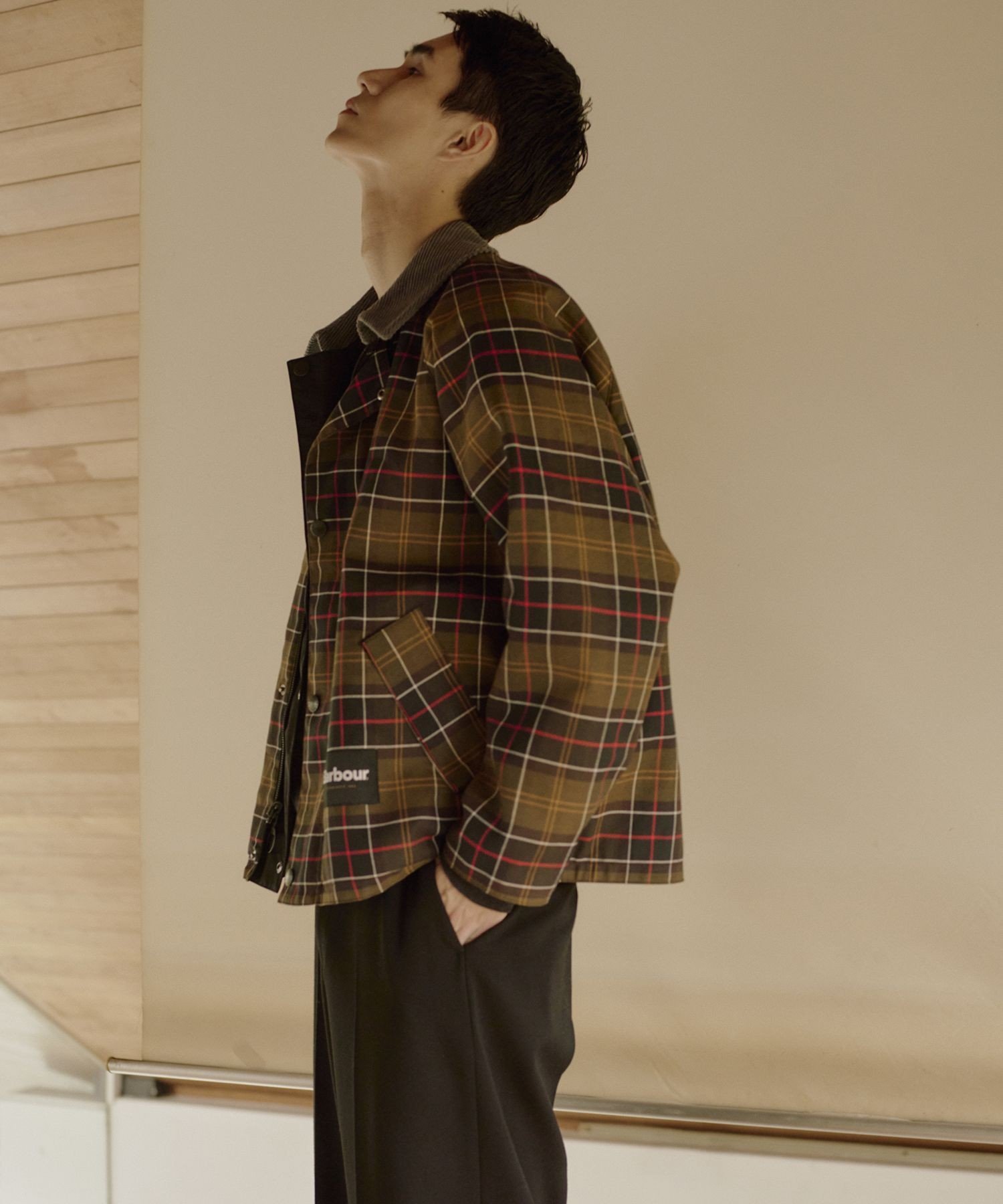 ADAM ET ROPE'｜《別注》【Barbour/バブアー】REVERSIBLE TRANSPORT