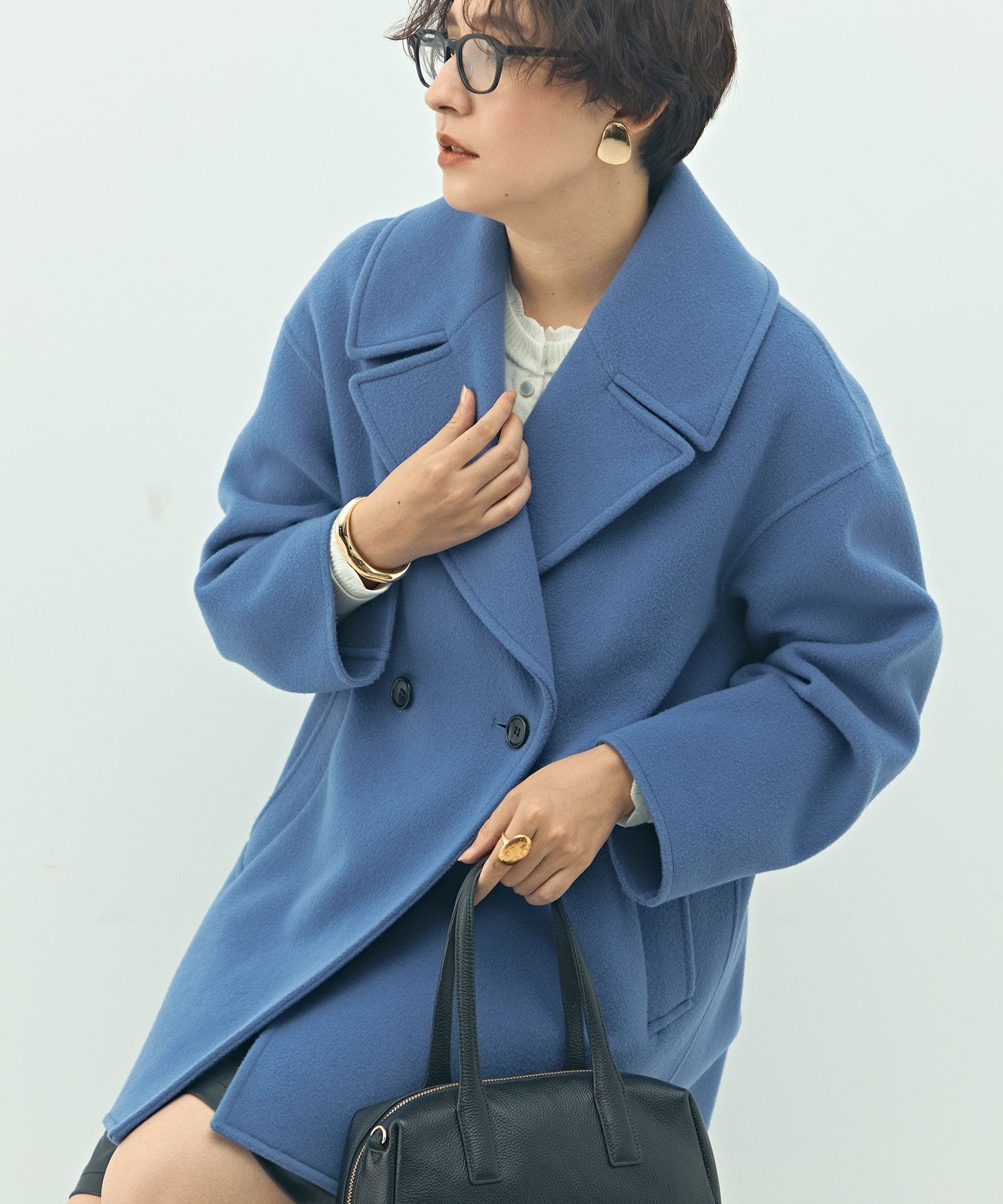 NOLLEY'S｜【一部WEB限定アイテム】SP140リバーコート起毛メルトン