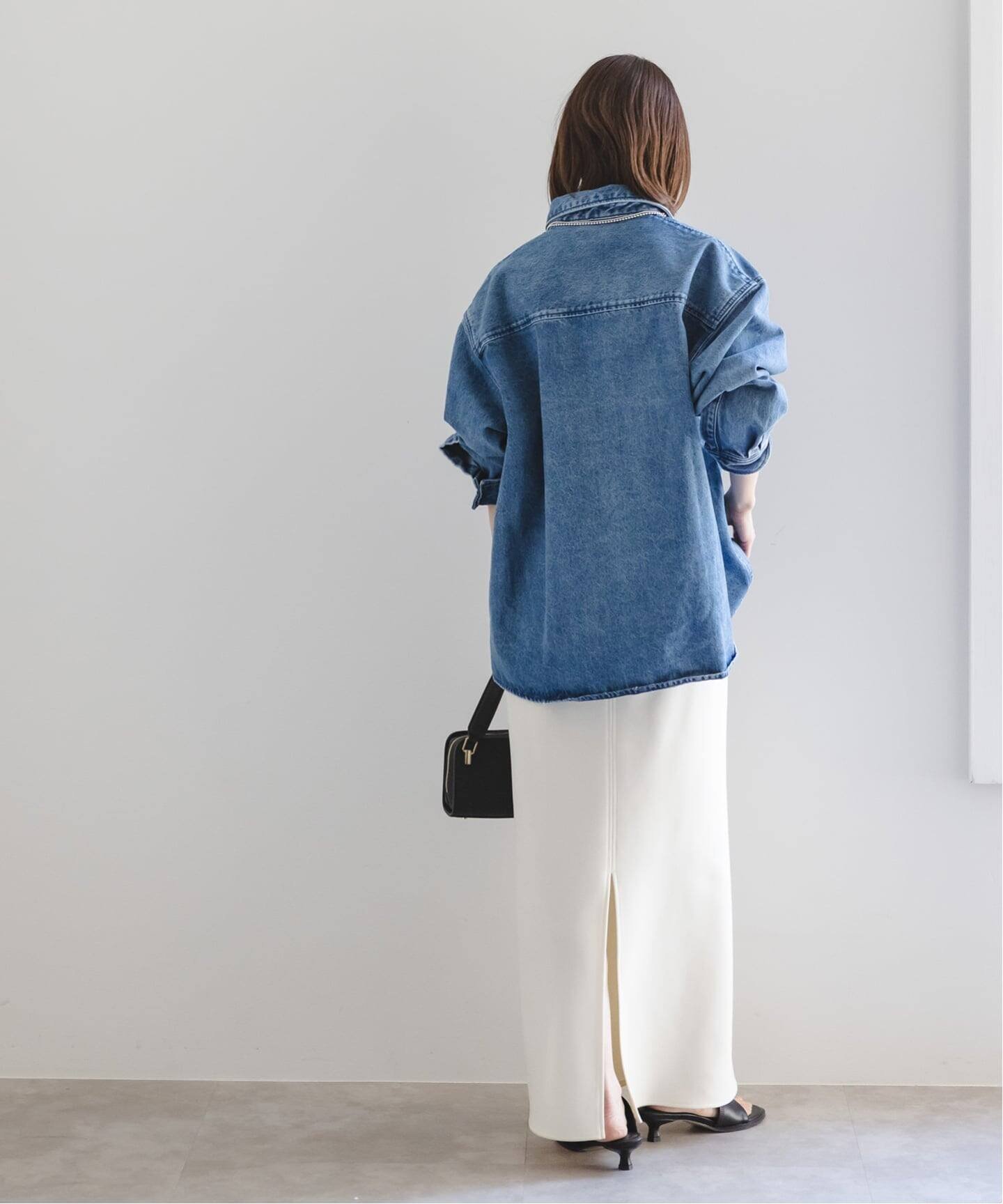 NOBLE｜《追加》【洗える】コンフォートジャージーライクタイト