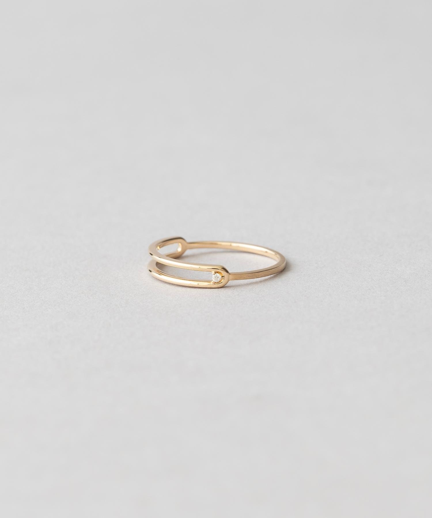 Jouete｜[レイヤー] K10YG リング ダイヤモンド | Rakuten Fashion