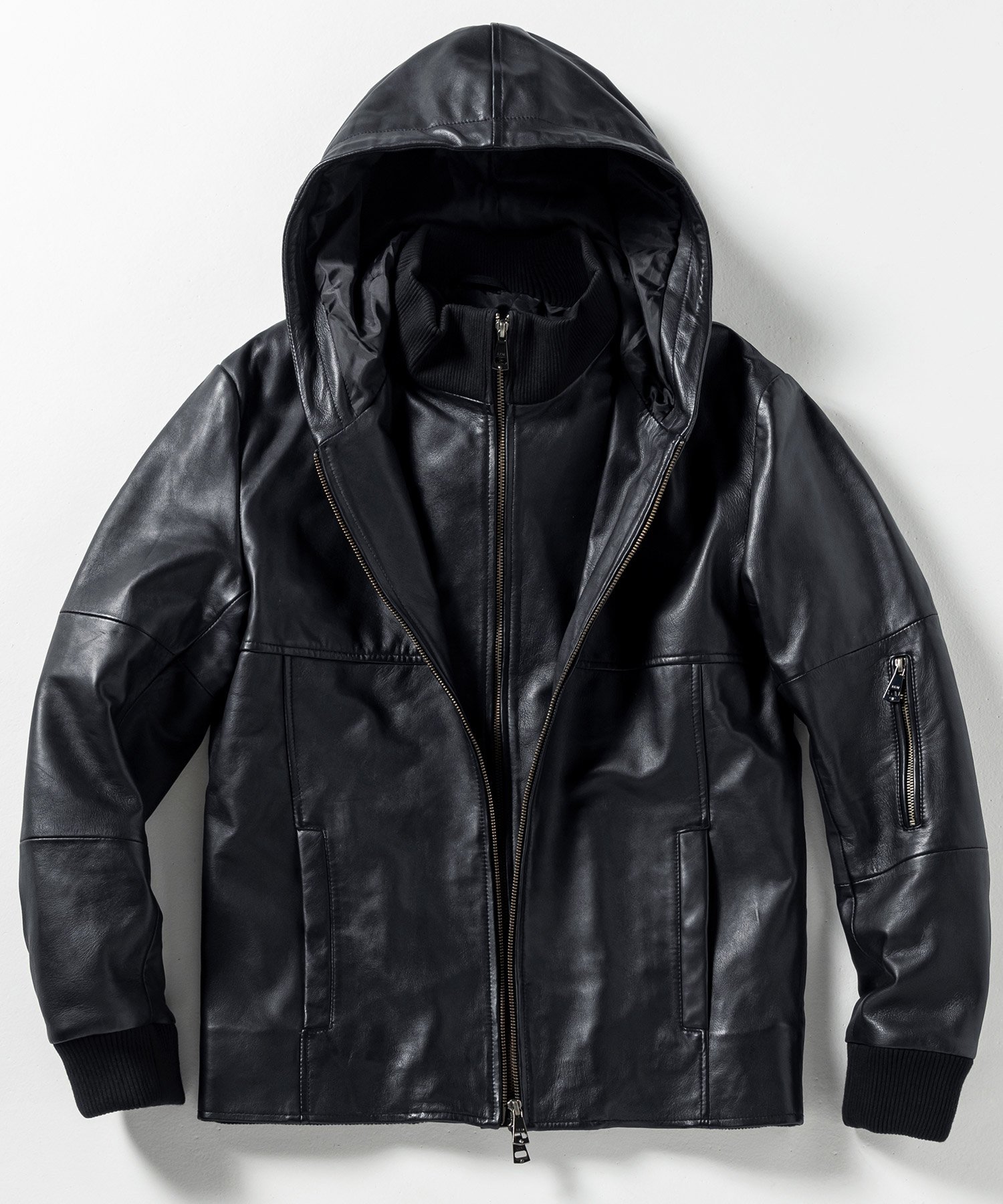 SHIFFON｜(M)AKM Contemporary/ASO-22004W レイヤードシープレザー中綿