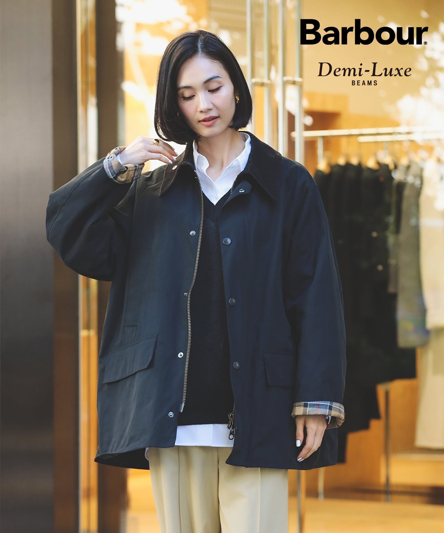 Demi-Luxe BEAMS｜【ロングセラー】【別注】Barbour / BEDALE