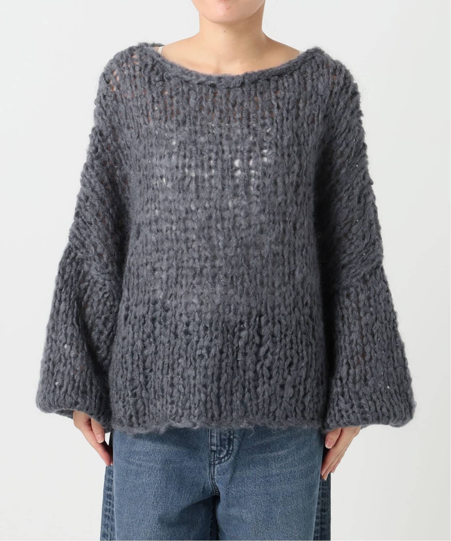 plage｜《追加》HAND KNIT ジャンボタム プルオーバー | Rakuten