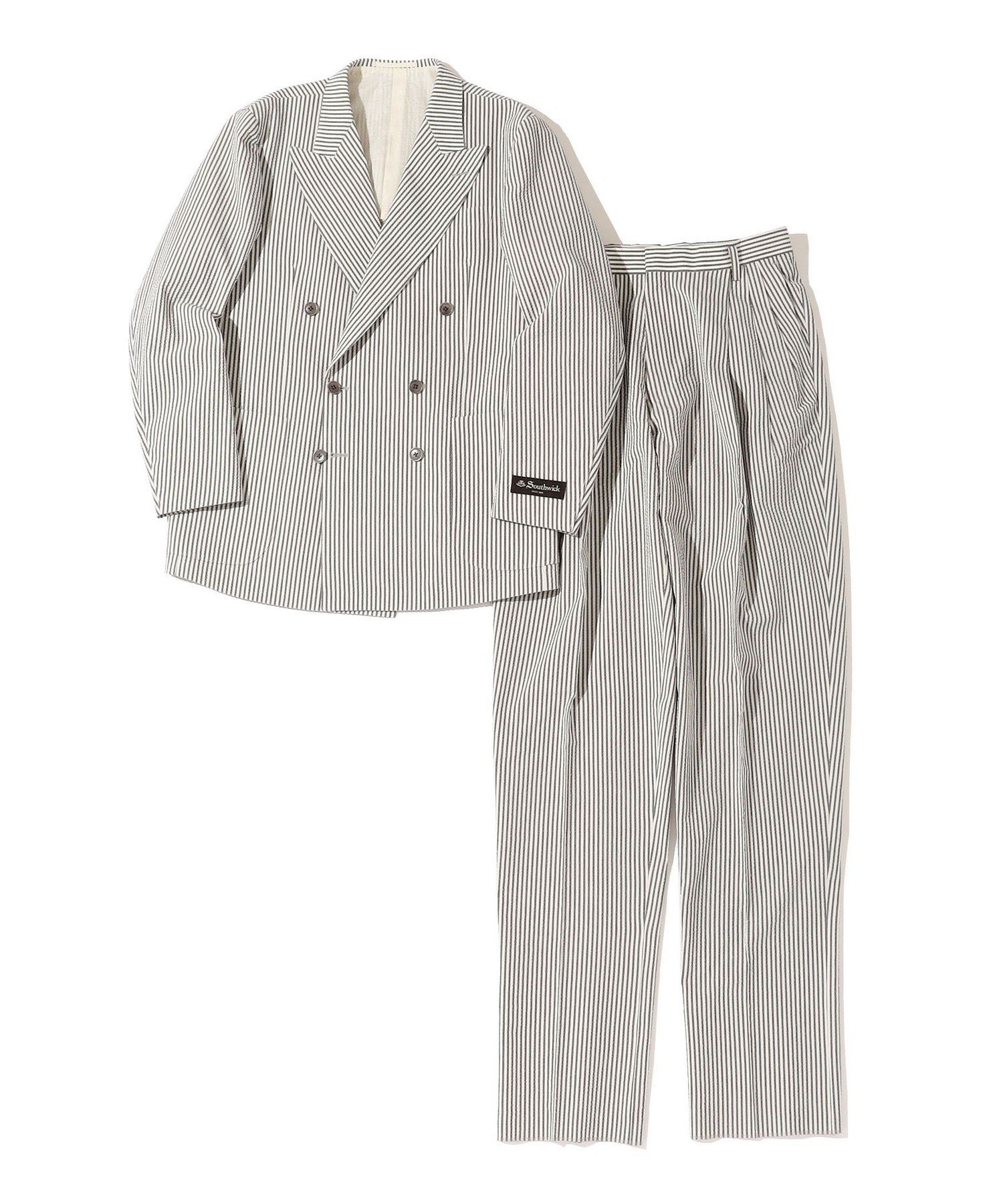 SHIPS｜Southwick: KAZUKI NAGAYAMA シアサッカー ダブルブレスト