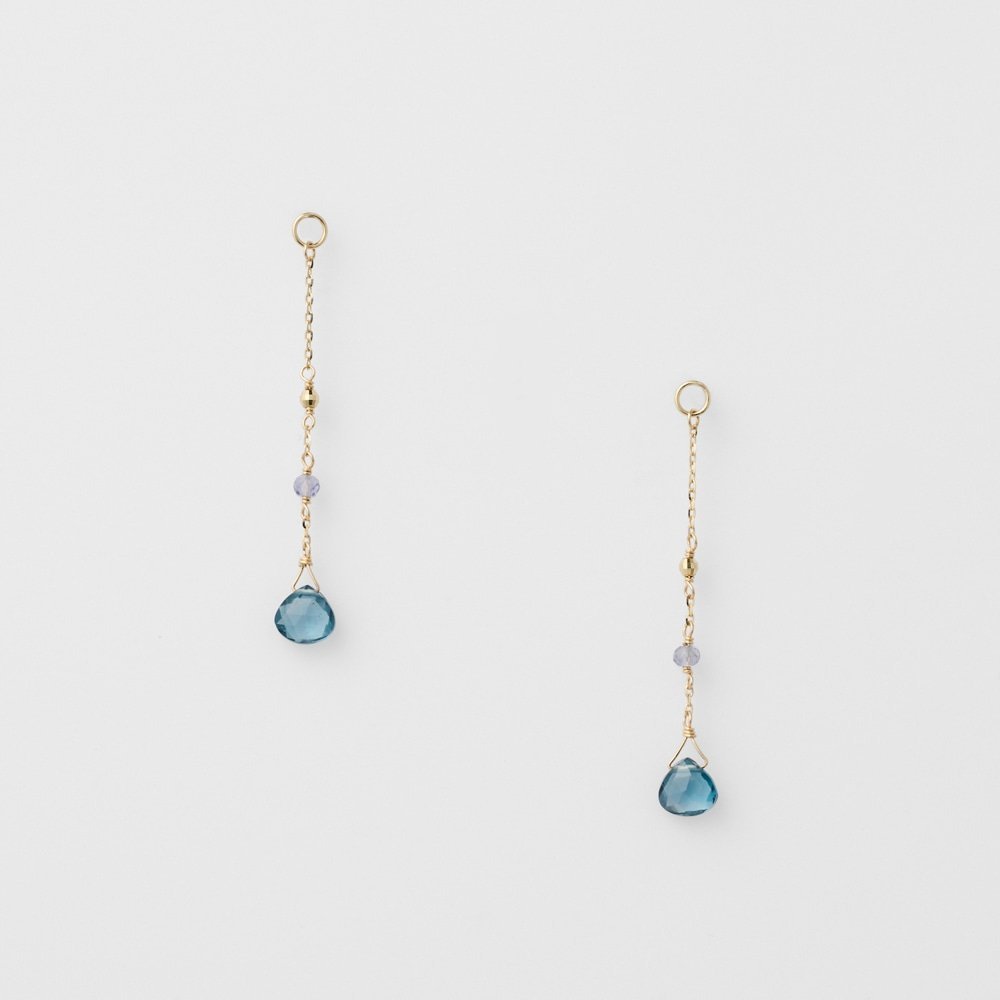 agete｜K10マルチストーンピアスチャーム | Rakuten Fashion(楽天