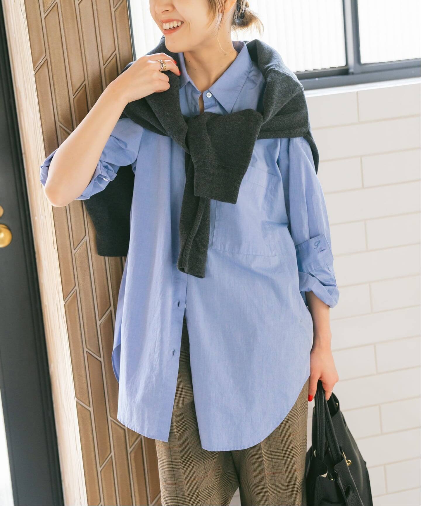 Spick & Span｜《追加》50コットンオーバーシャツ | Rakuten Fashion