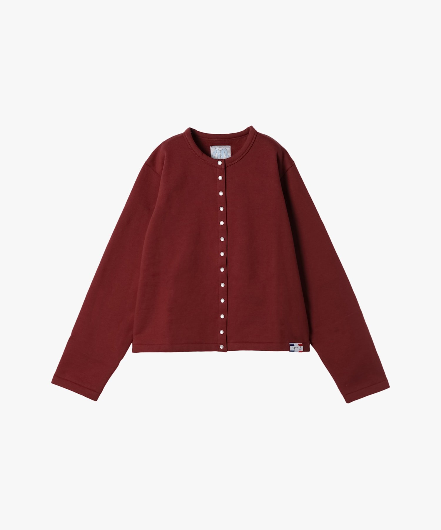 楽天市場】裏起毛（ブランドアニエスベー）（カーディガン・ボレロ