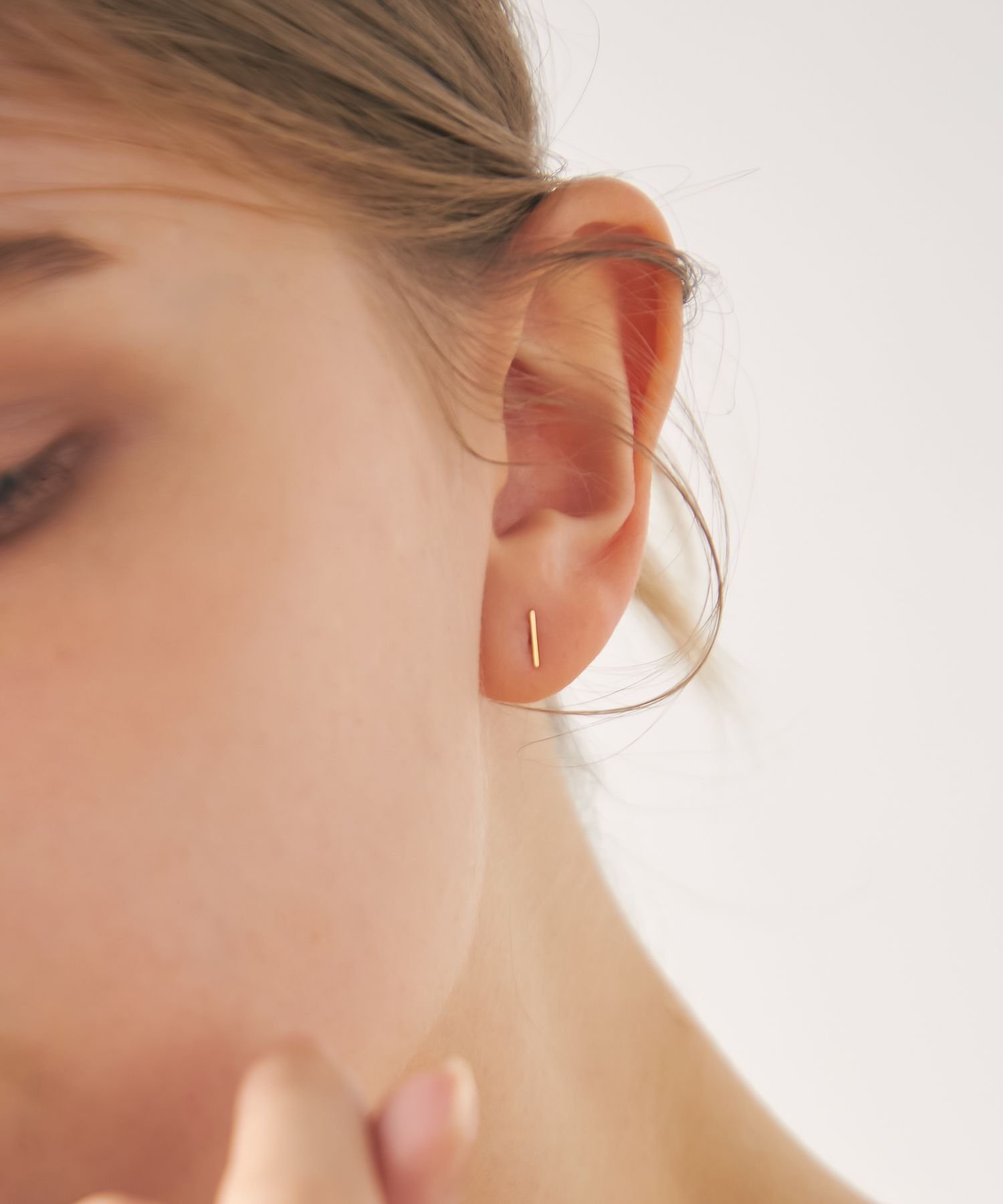 ete｜[ONLINE Limited] K10YG ワイヤー ピアス | Rakuten Fashion(楽天