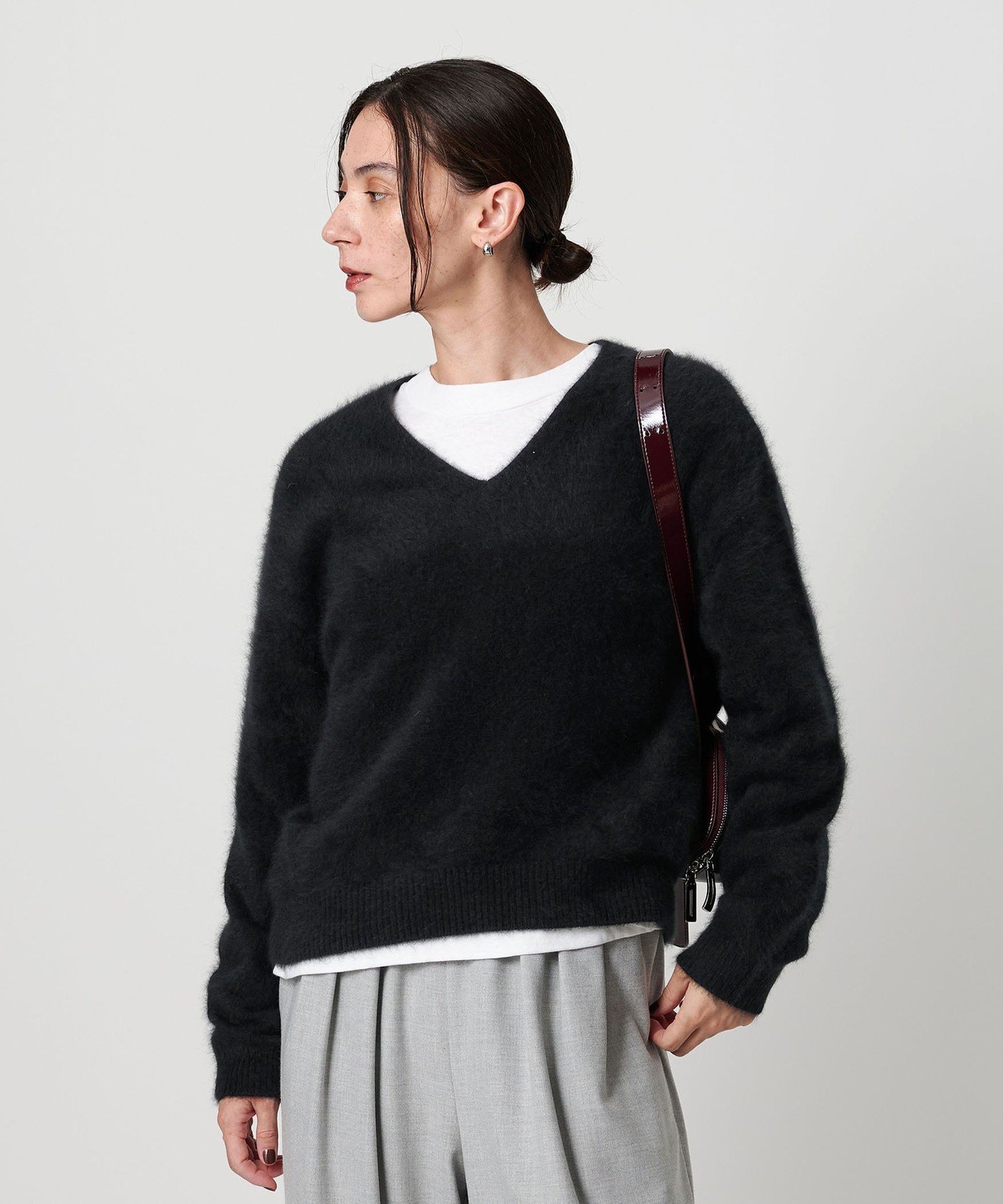 BEAUTY&YOUTH UNITED ARROWS｜フォックスカシミヤブレンド Vネック