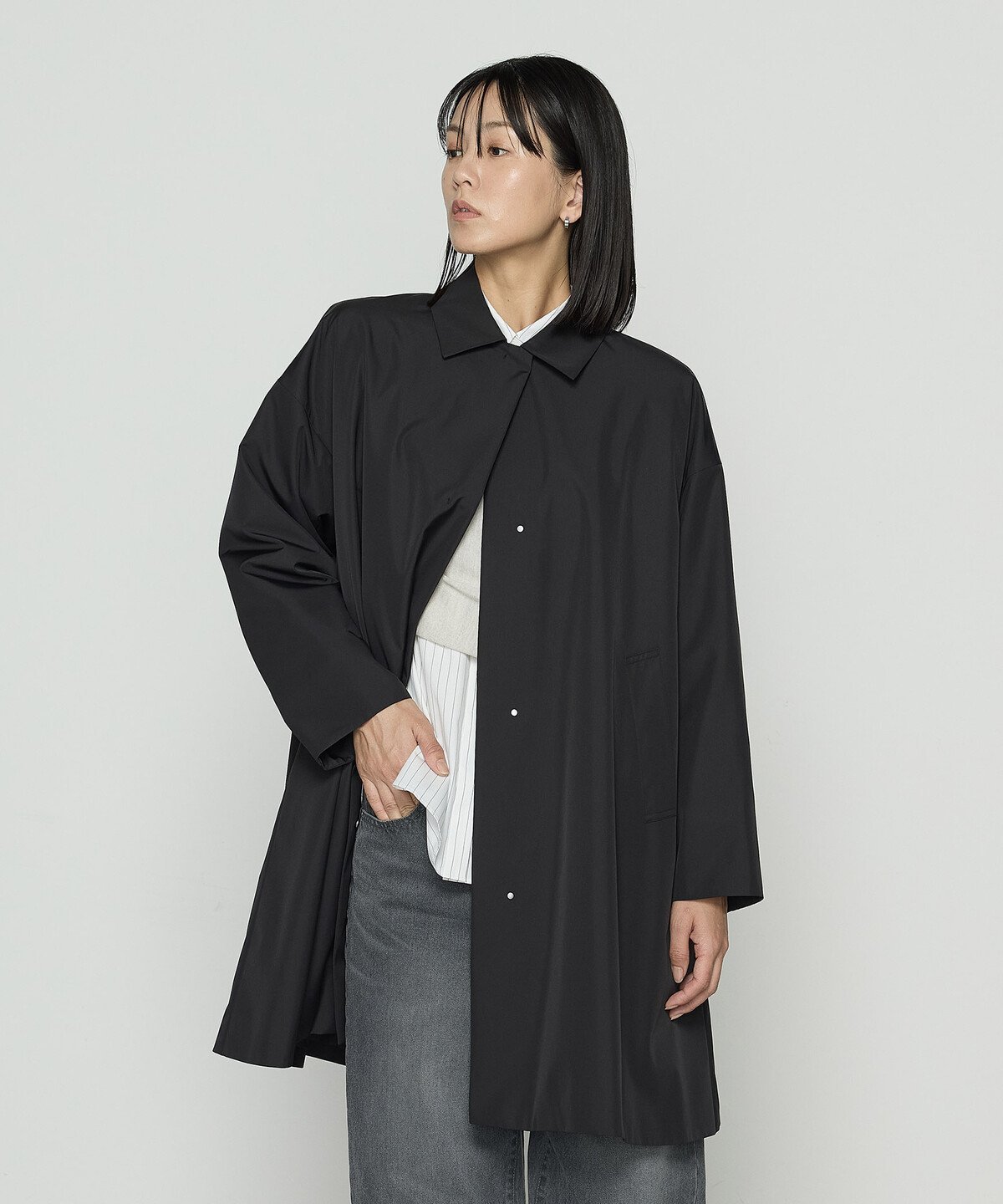 COMME CA｜マルチプルーフタフタ ダウンライナー付きコート | Rakuten