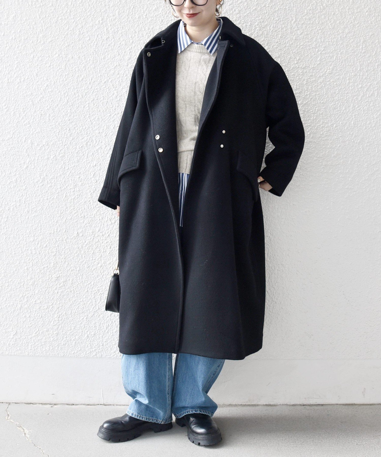 SHIPS｜SHIPS any: バルマカーン コクーン コート 25AW | Rakuten