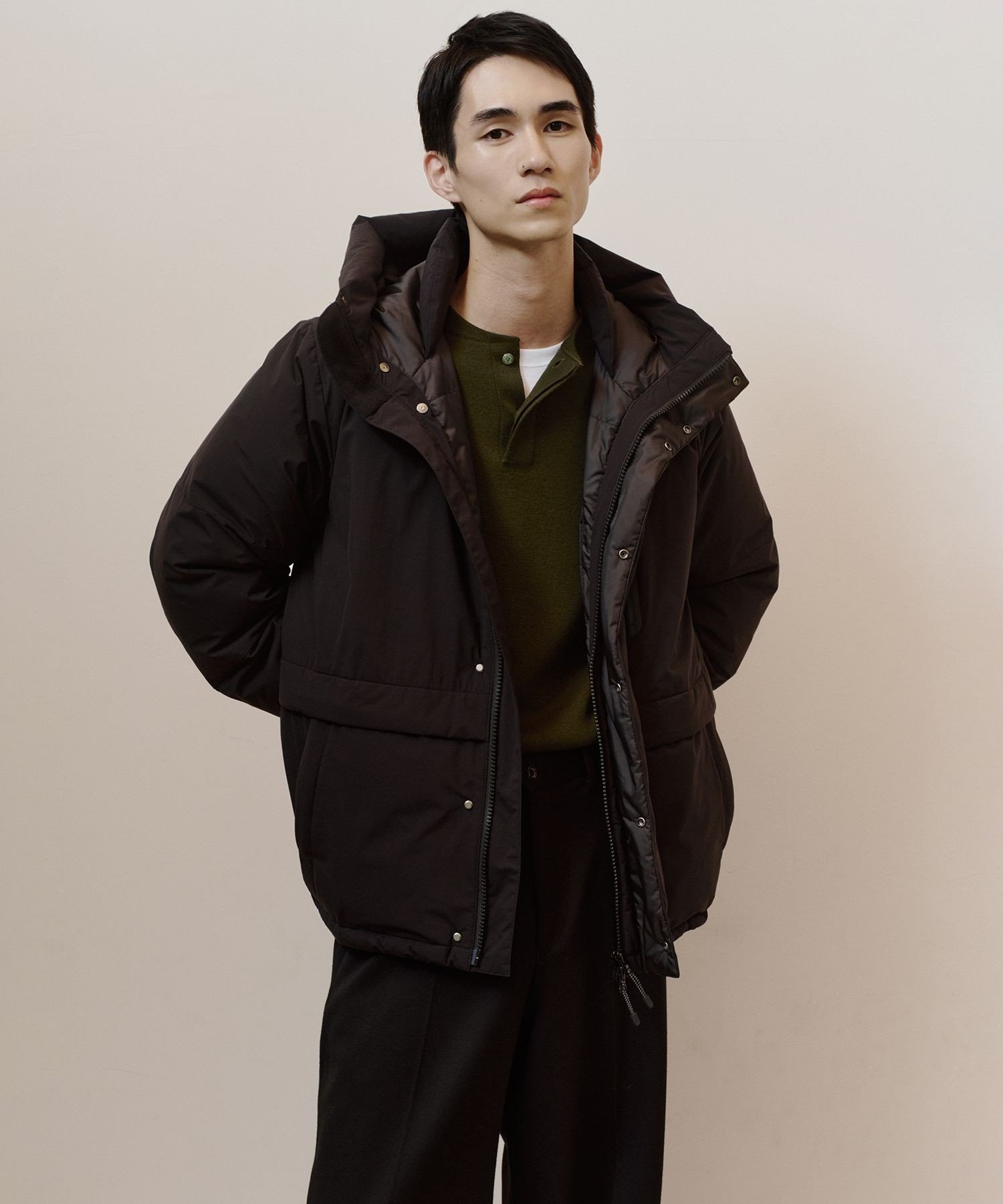 ADAM ET ROPE'｜【ACT_01 AO】ショートダウンジャケット | Rakuten