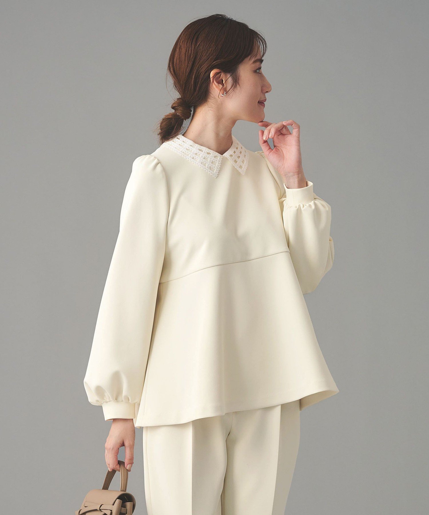 UNITED ARROWS｜SPONGY ペプラム ブラウス | Rakuten Fashion(楽天