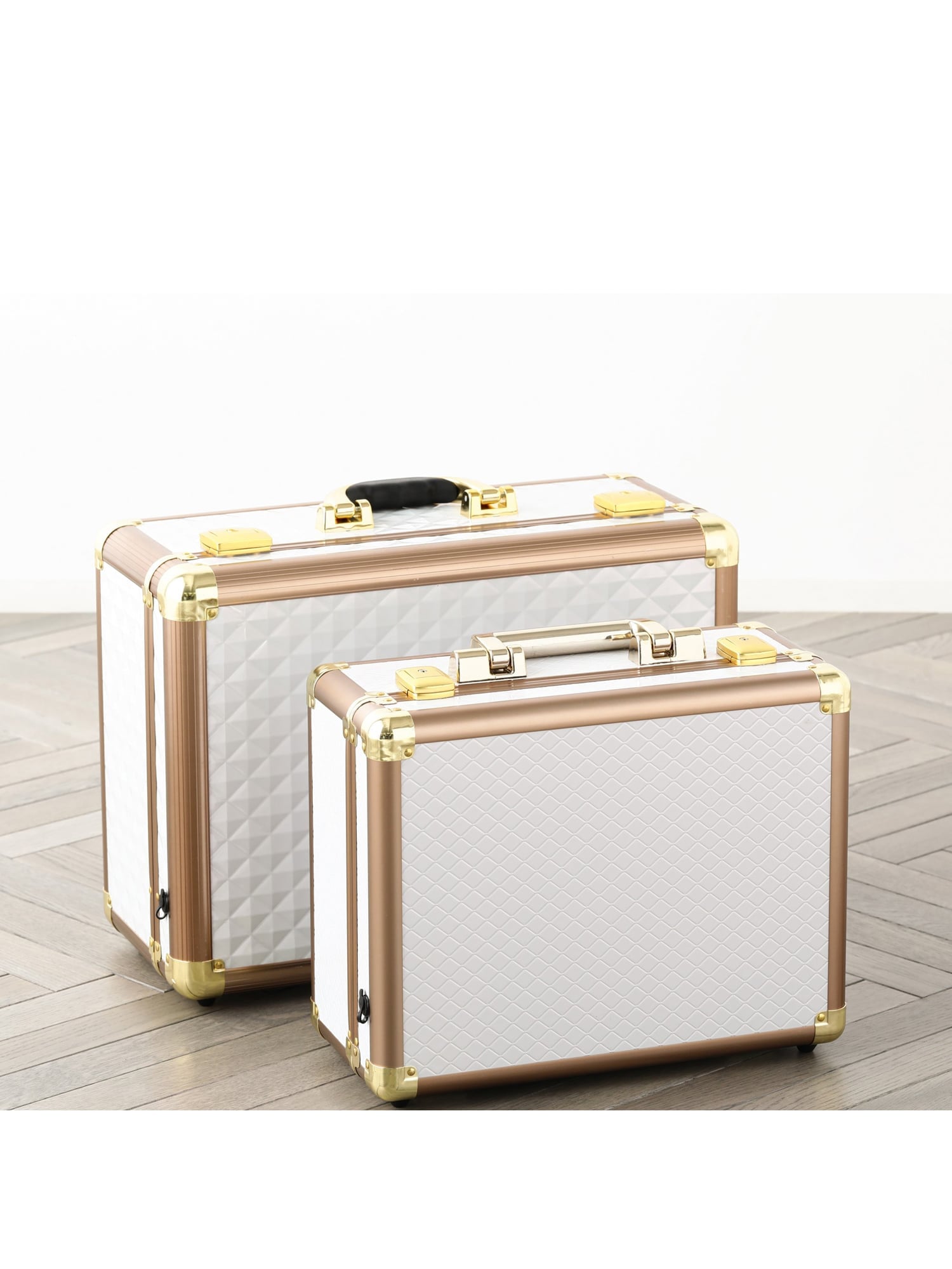 Francfranc｜ヴァリーズ ハリウッドボックス S コッパー トランク型