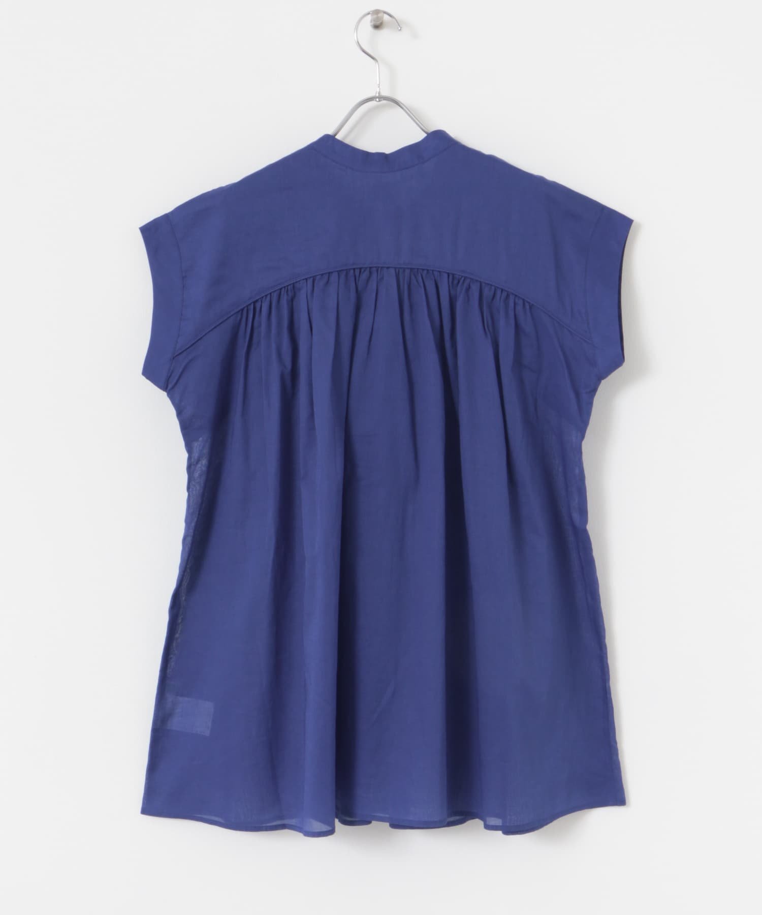 UR TECH』ボイルギャザーフレンチブラウス