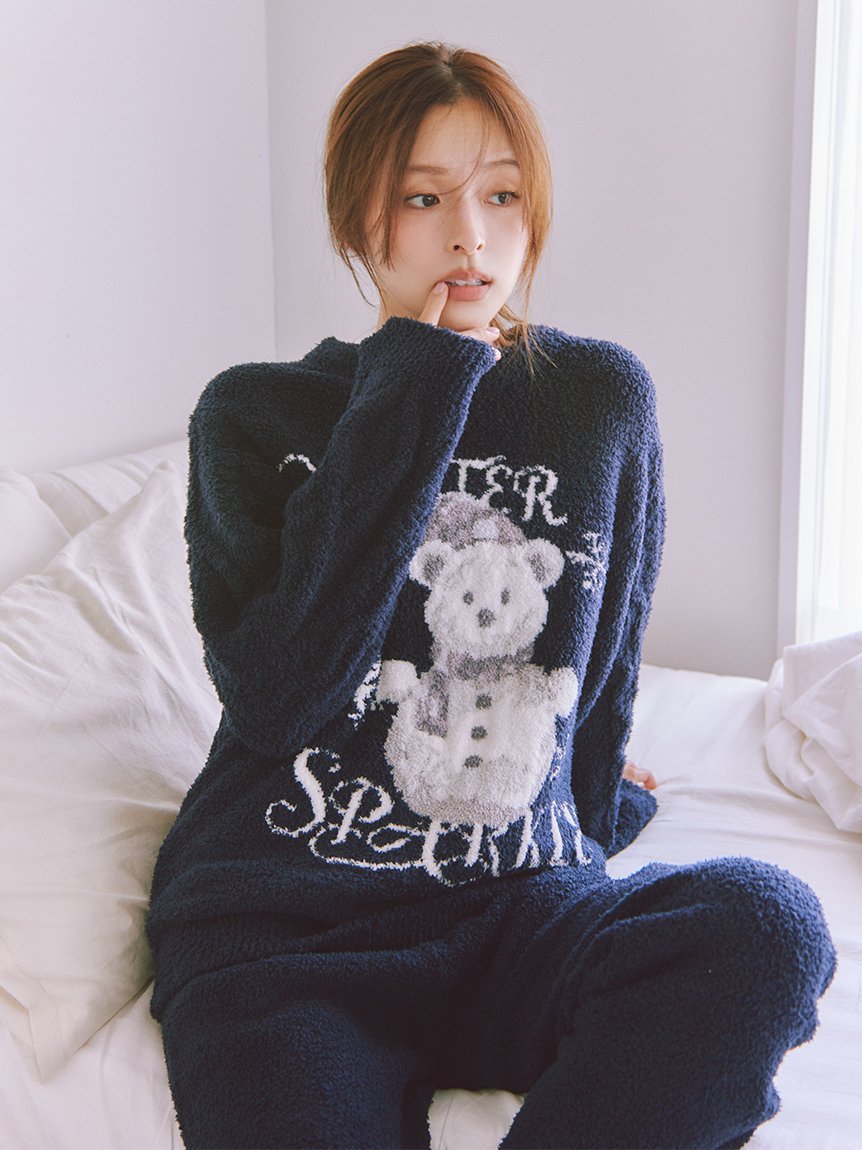 SNIDEL HOME｜【Steam Whip】ホリデーベアジャガードプルオーバー