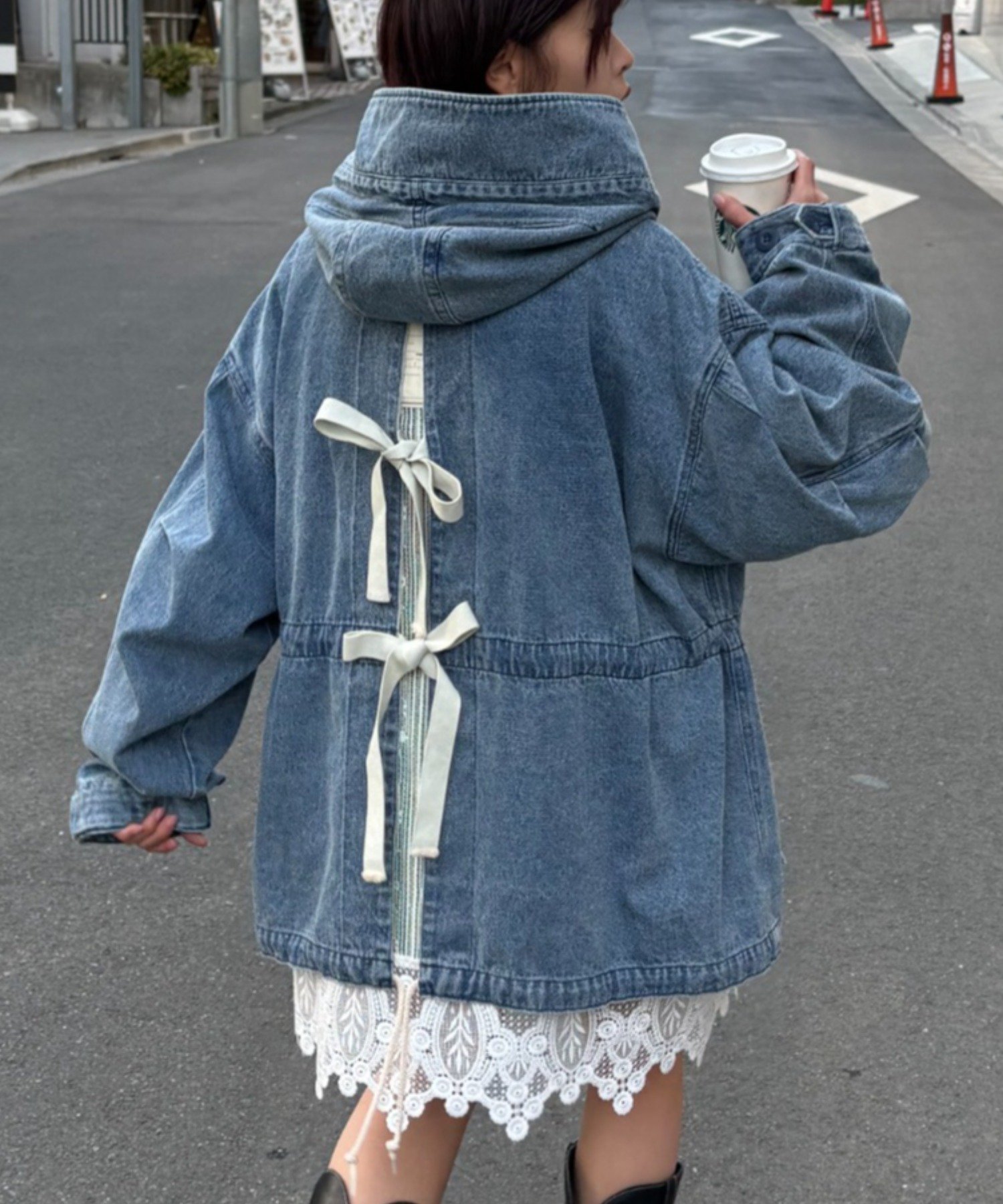 CIAOPANIC TYPY｜【etsinta】レースベスト付モッズコート | Rakuten