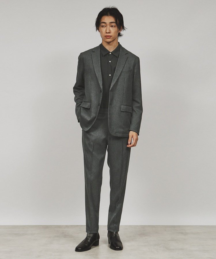 tk.TAKEO KIKUCHI｜【上下2点セット】エステルサージセットアップ