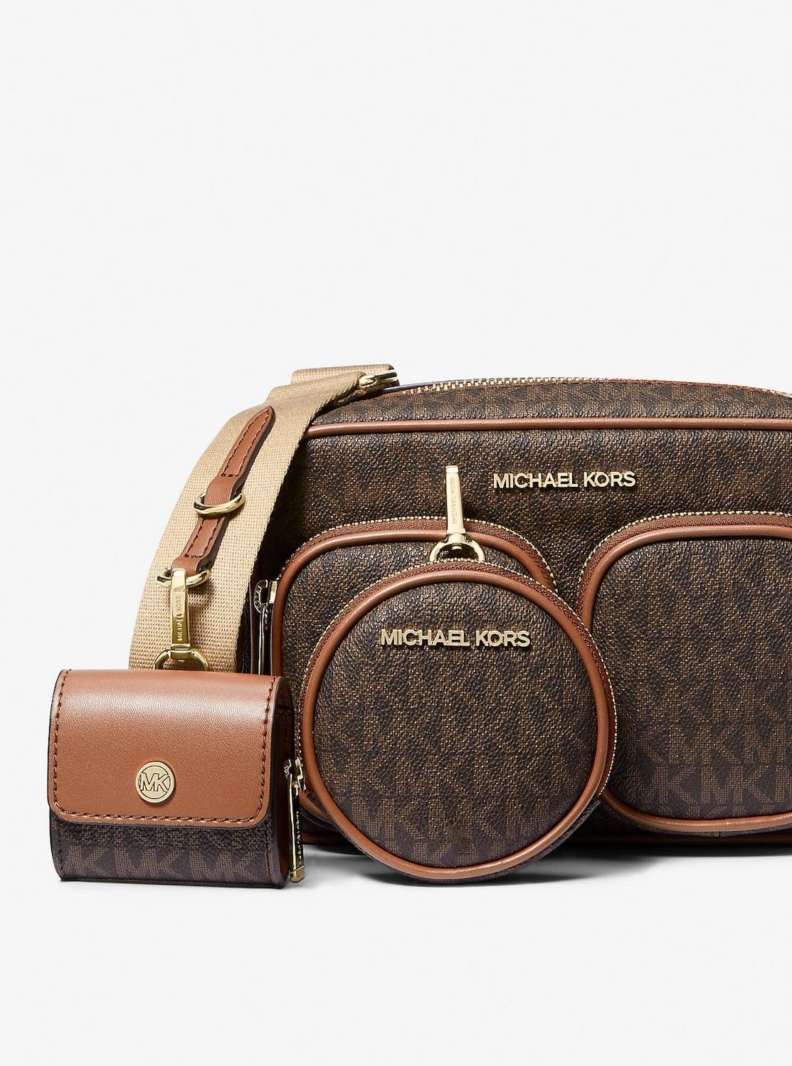 MICHAEL KORS｜JET SET ITEM クロスボディ ウィズ テックアタッチ