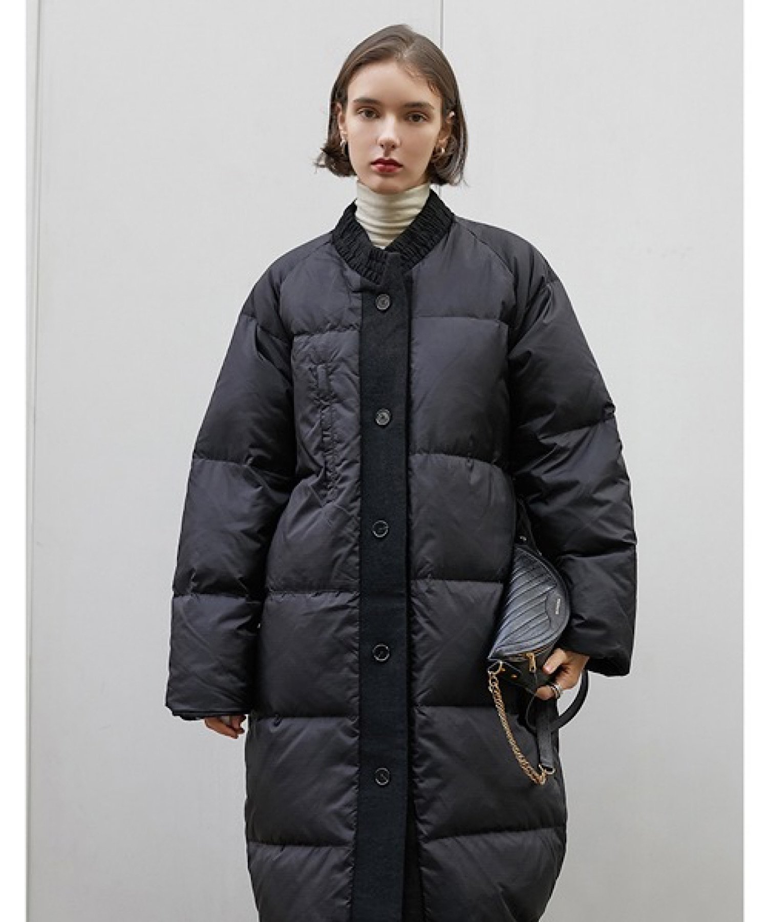 chuclla｜オーバーサイズ ロングダウンコート FC19W291 Fano Studios