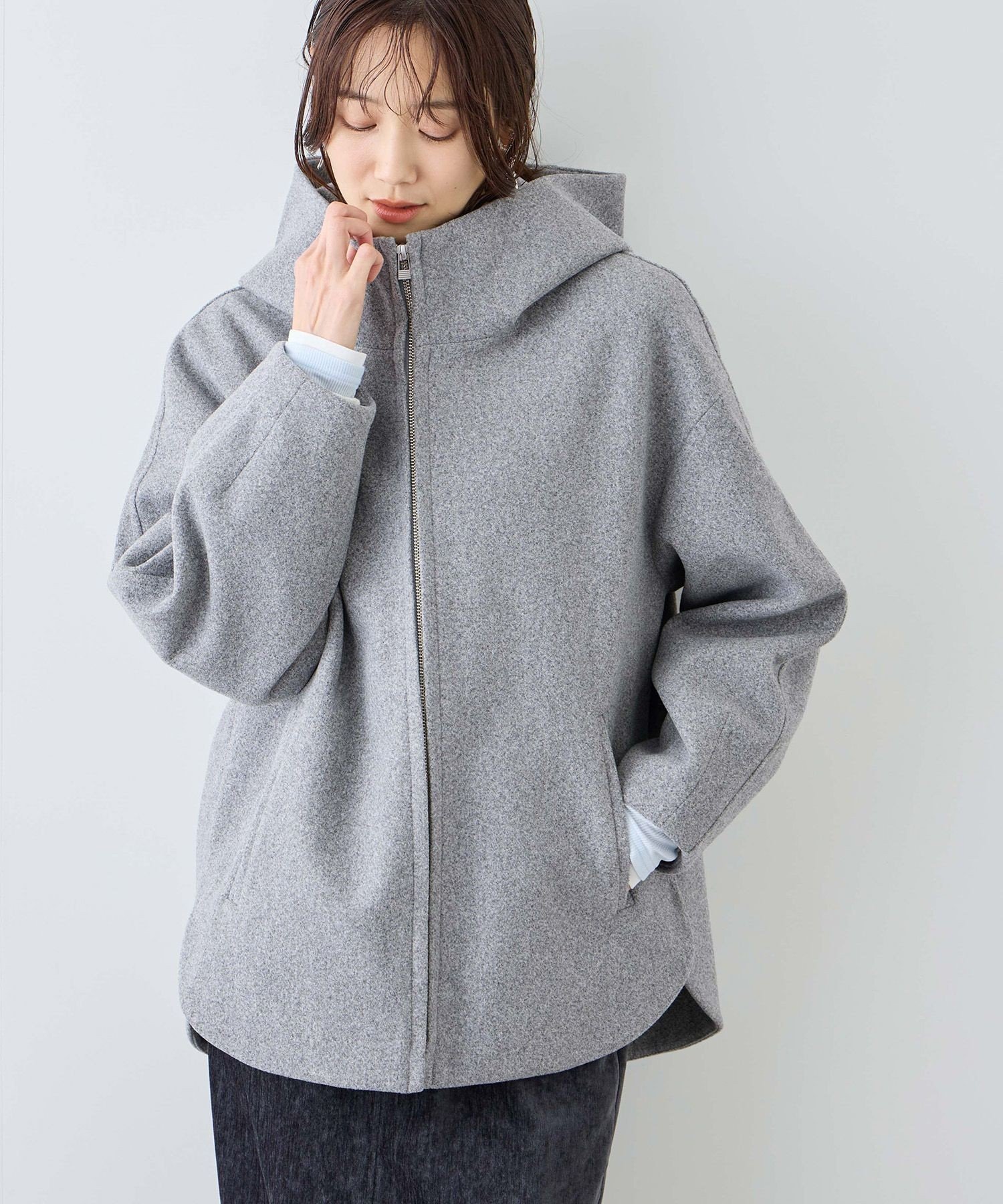 ROPE' PICNIC｜【新色追加】ジャージーメルトンシリーズ ジップアップ